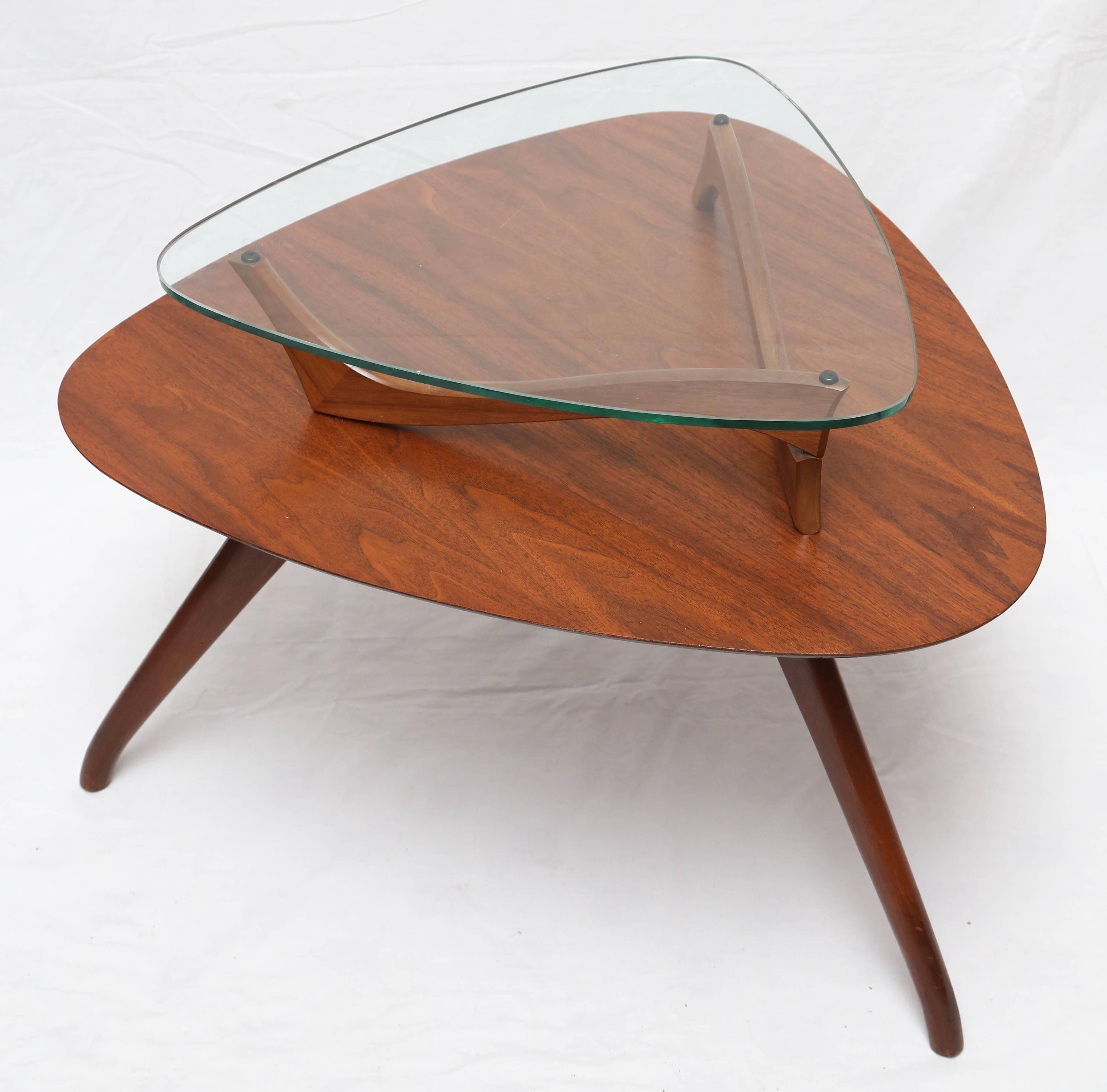 Mid Century Modern side table, 1960s, USA.