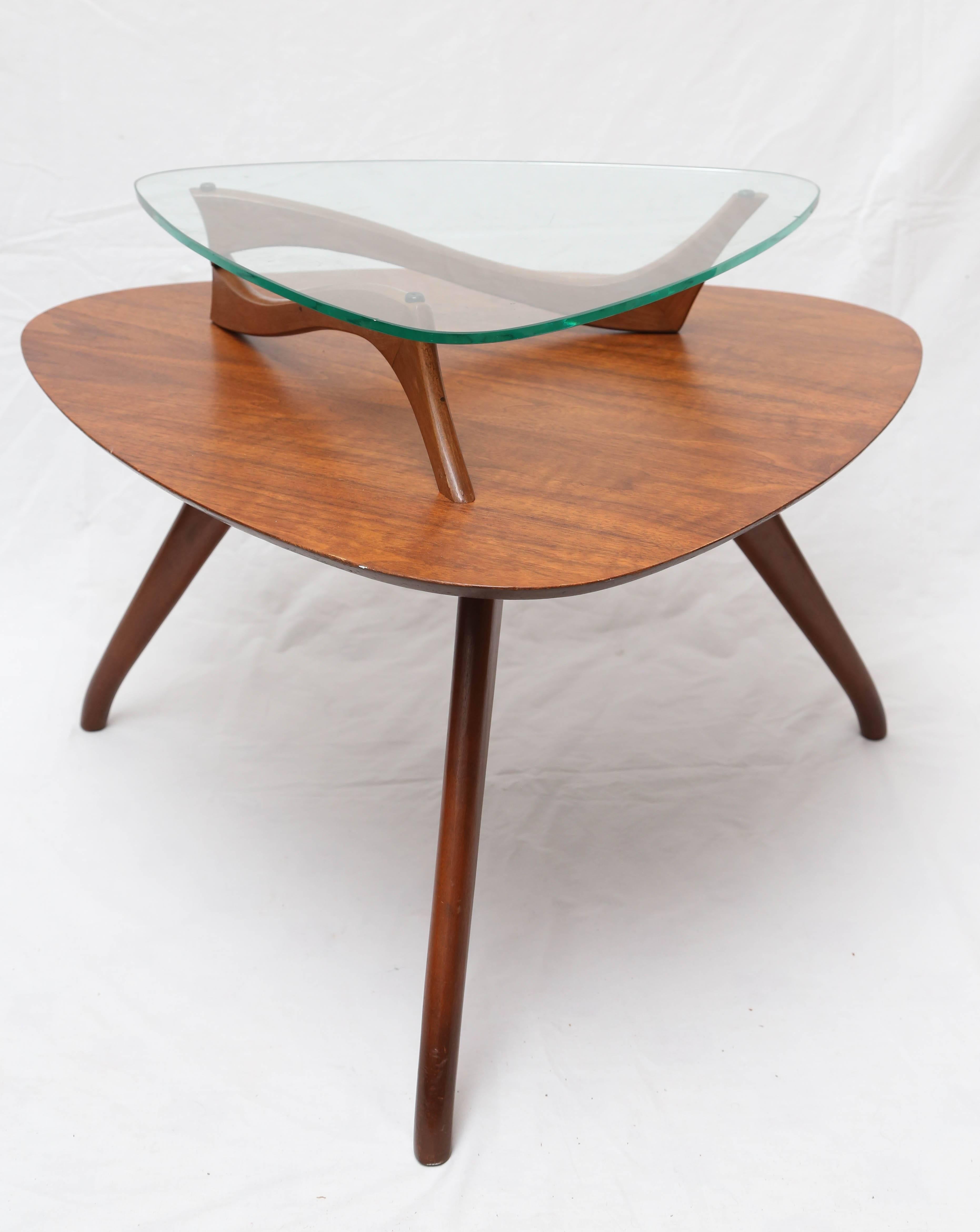 Mid Century Modern Side Table, 1960s, USA In Good Condition In Miami, FL