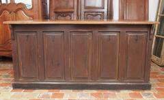Late 19th Century French Shop Counter