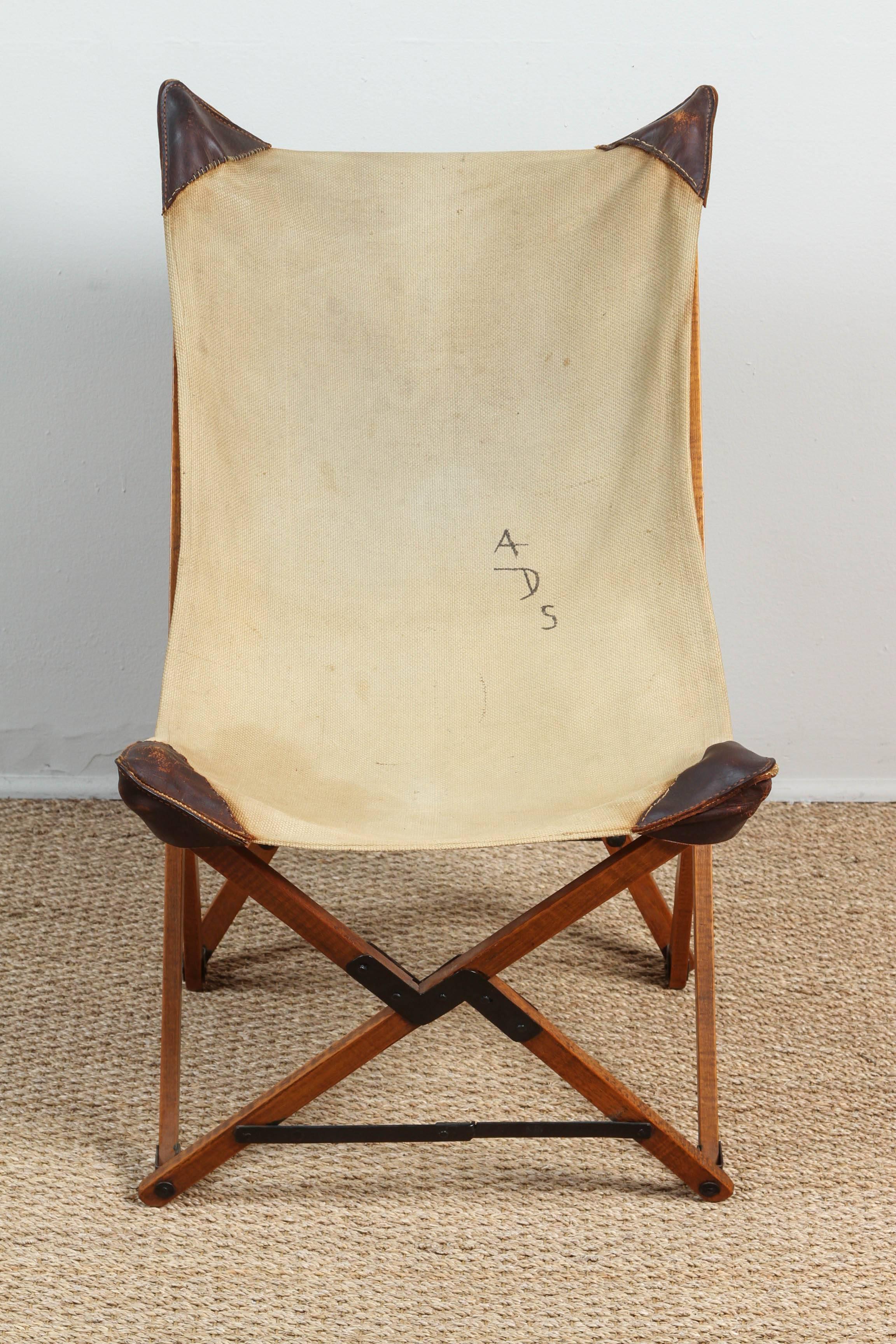 vintage campaign chairs