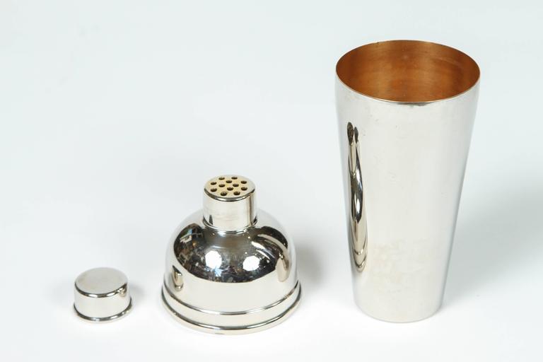 Vintage Travel Cocktail Shaker with Cups at 1stDibs