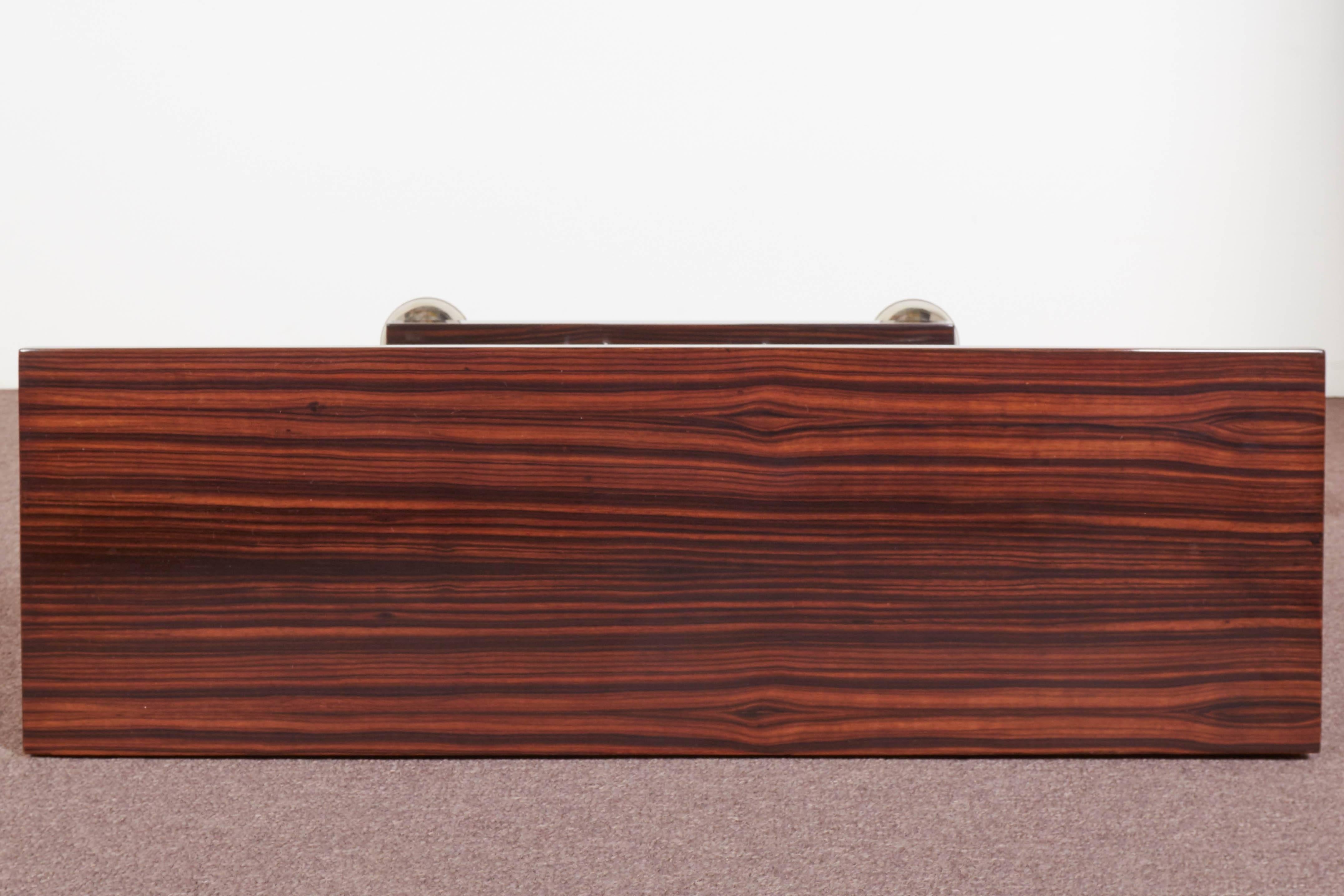 French Art Deco Macassar Ebony 