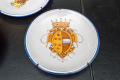 Set of Three Late 19th Century Italian Majolica Plates