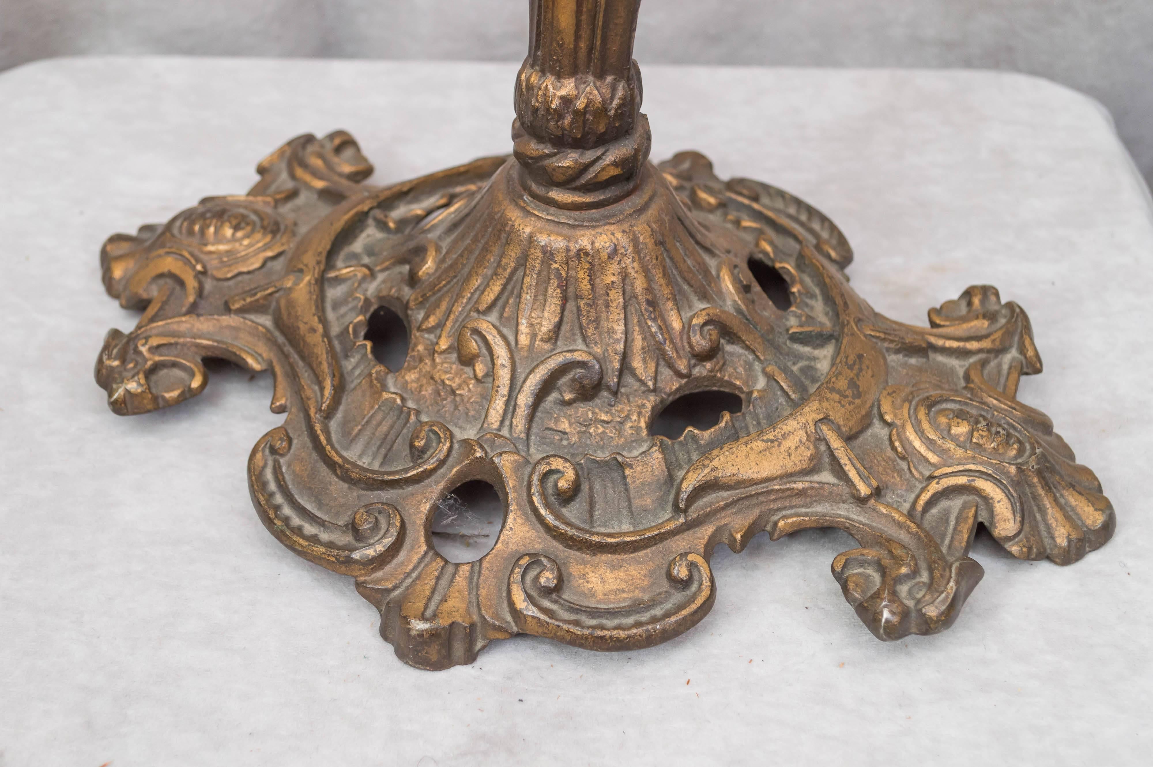 Cast Iron Ash Tray or Cup Holder with an American Indian 1