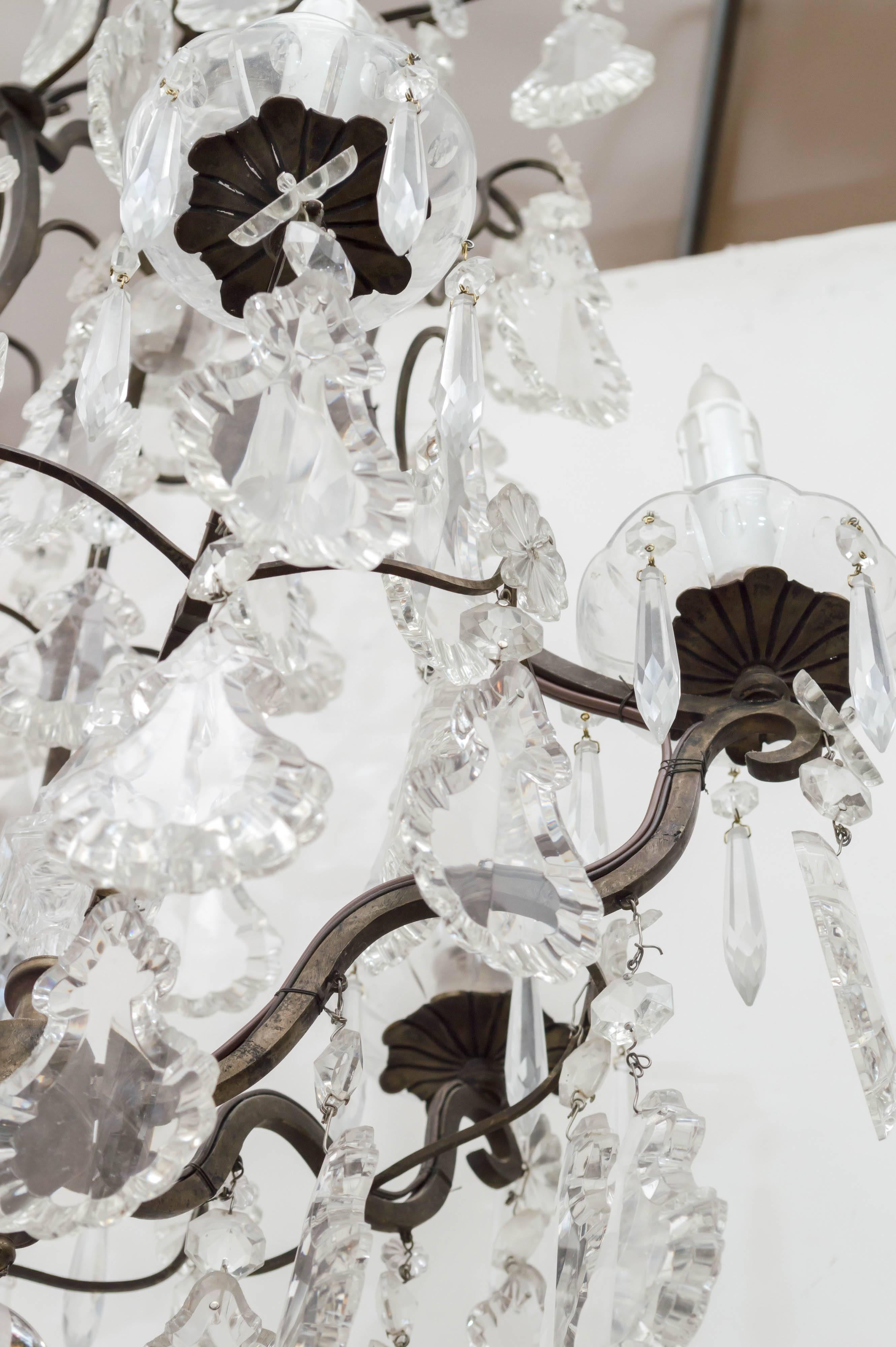 Glass  Crystal Chandelier