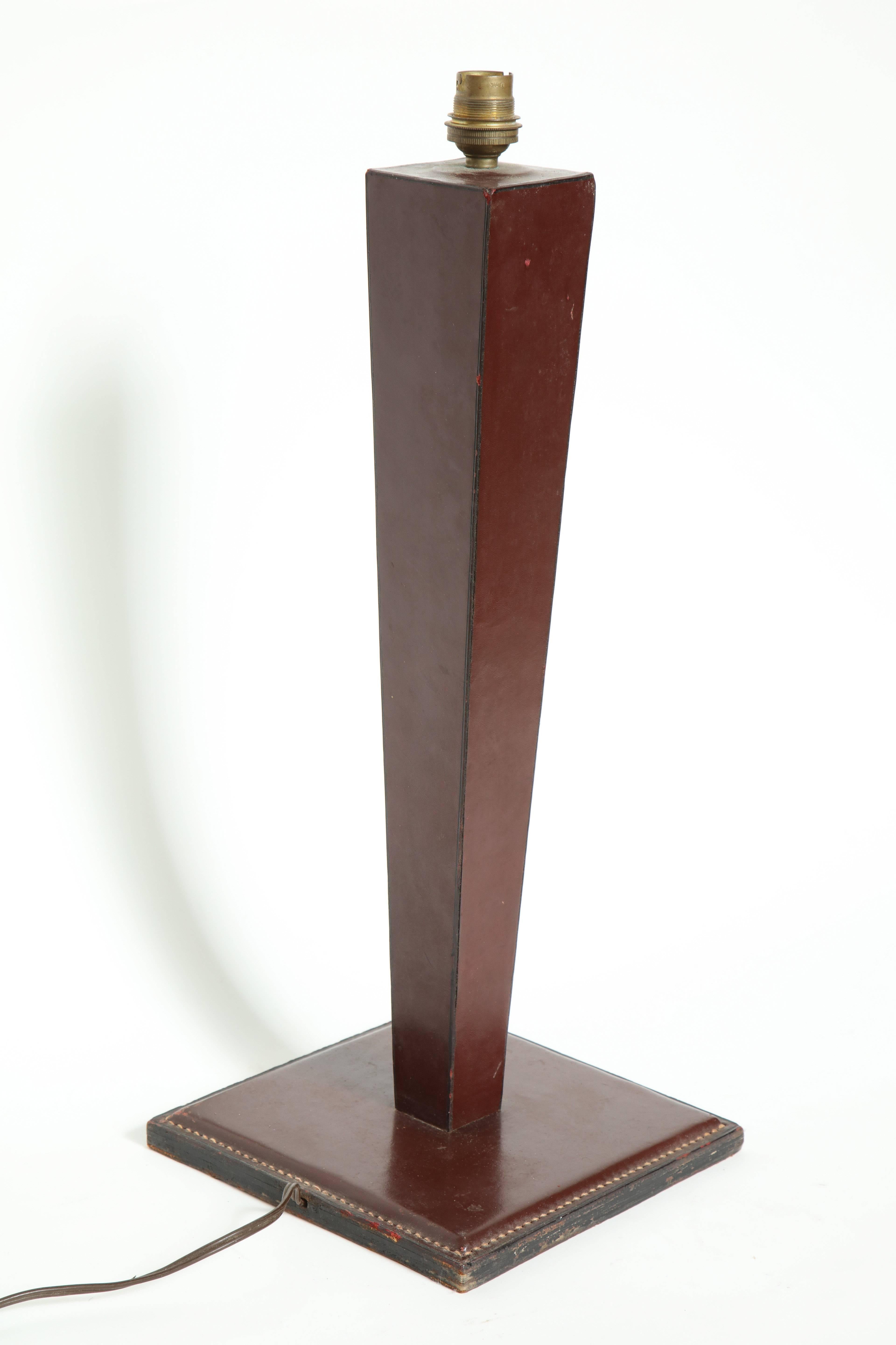 20th Century Jacques Adnet Table Lamp