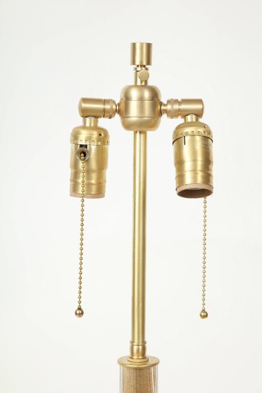 Marbro Gold Murano Glass Lamps 4