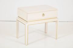 Tommi Parzinger Bleached Maple Nightstands