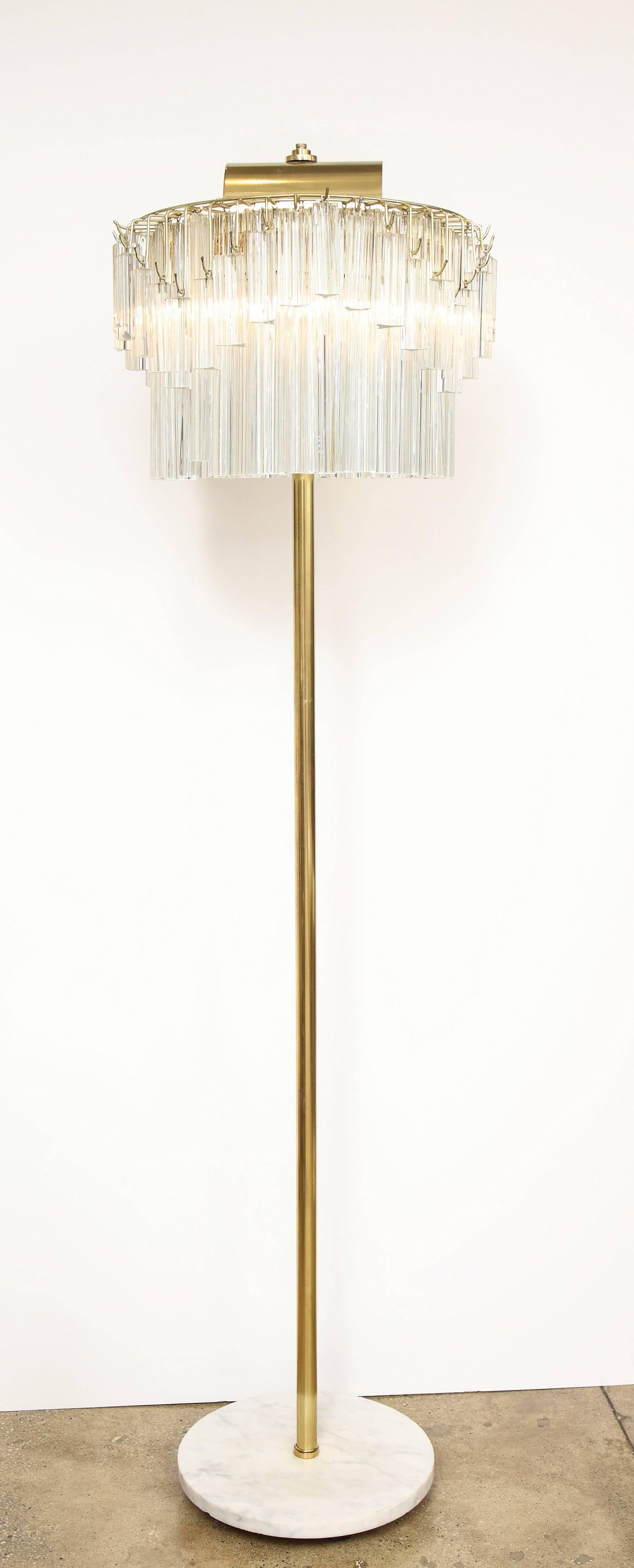 Venini Crystal Prism Floor Lamp 1