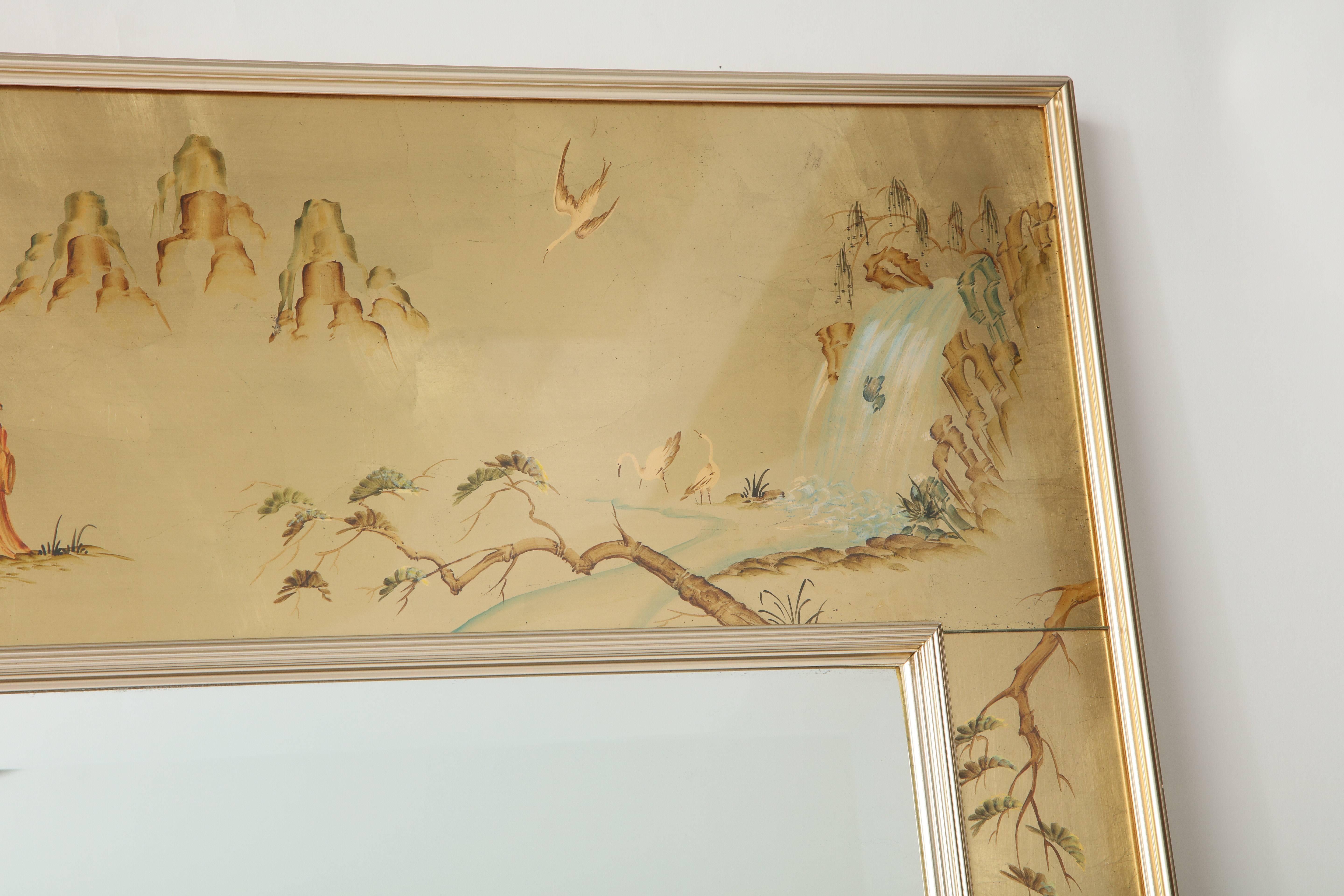 La Barge Chinoiserie Mirror In Excellent Condition In New York, NY