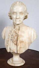 Marble Bust of Thomas  Jefferson, signed Cipriani