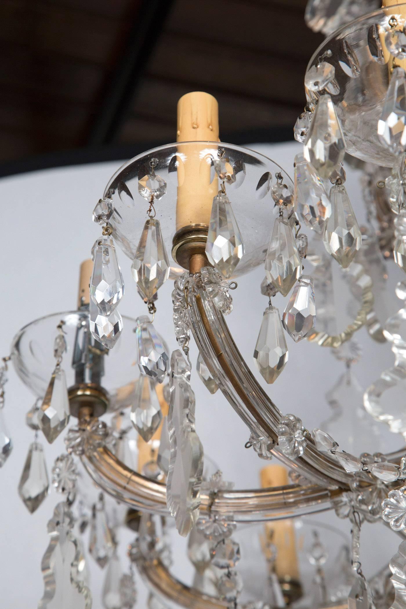 European Louis XV Style Chandelier For Sale