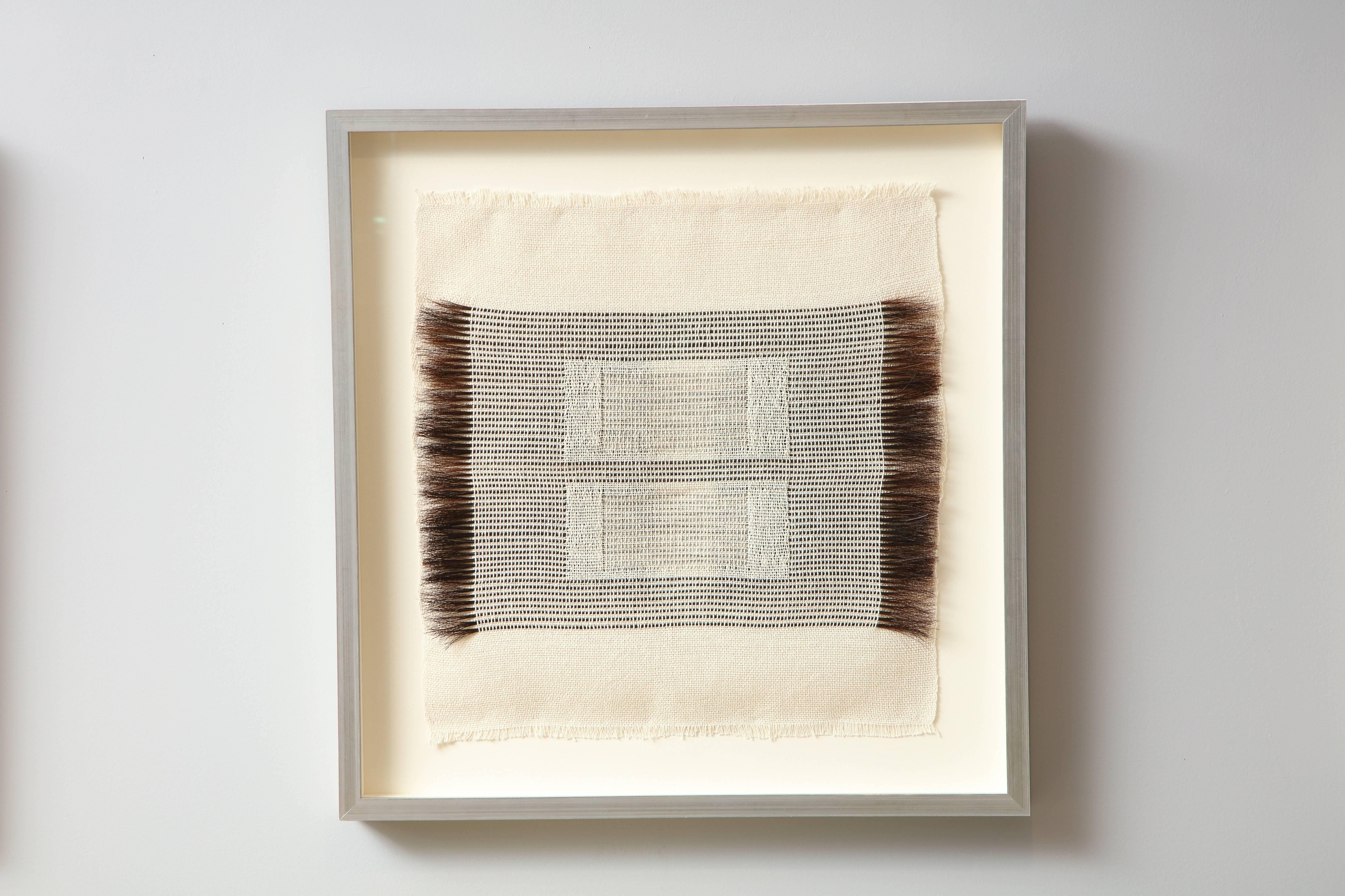 American Woven Horsehair Works by Alexandra Kohl For Sale