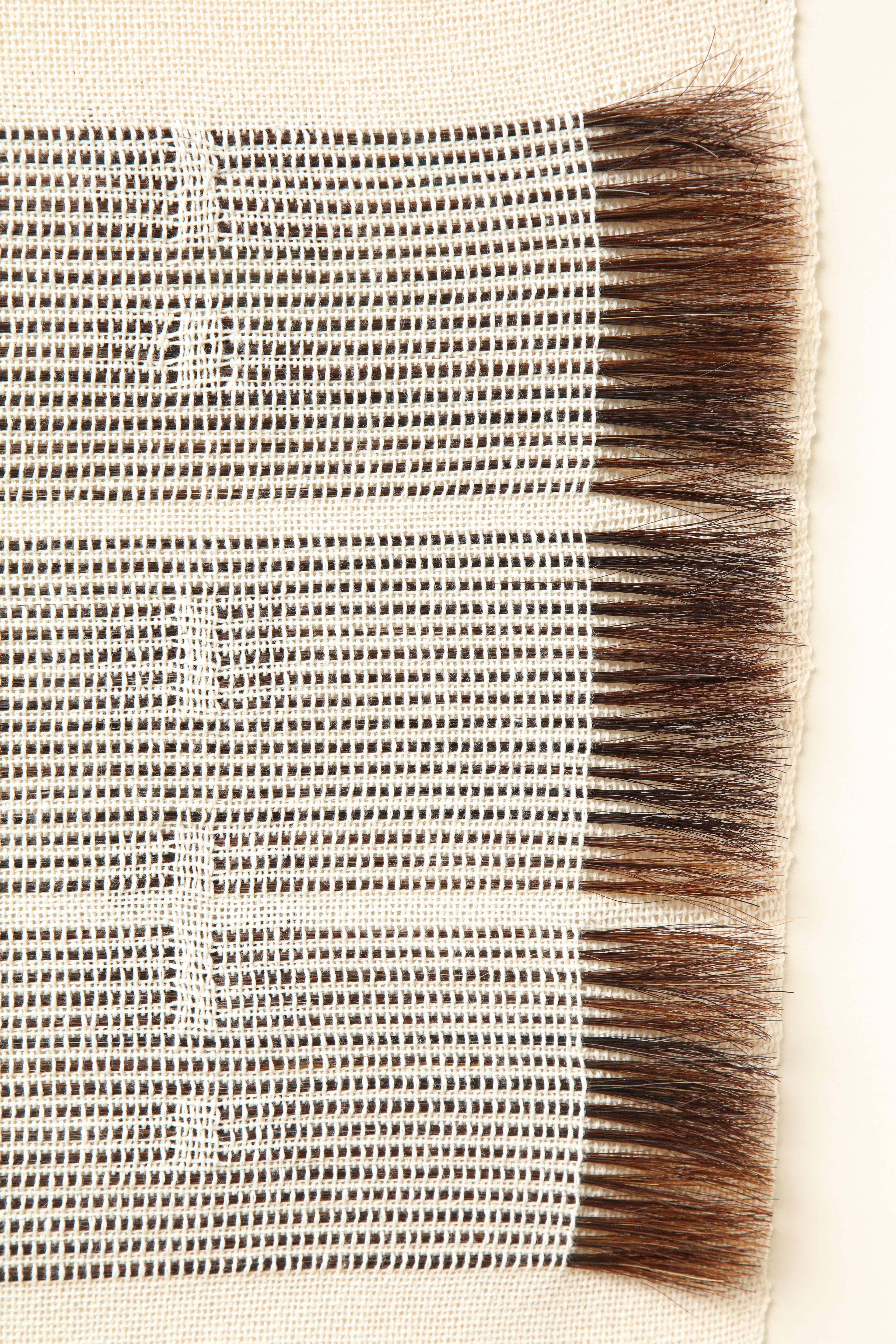 Woven Horsehair Works by Alexandra Kohl For Sale 3