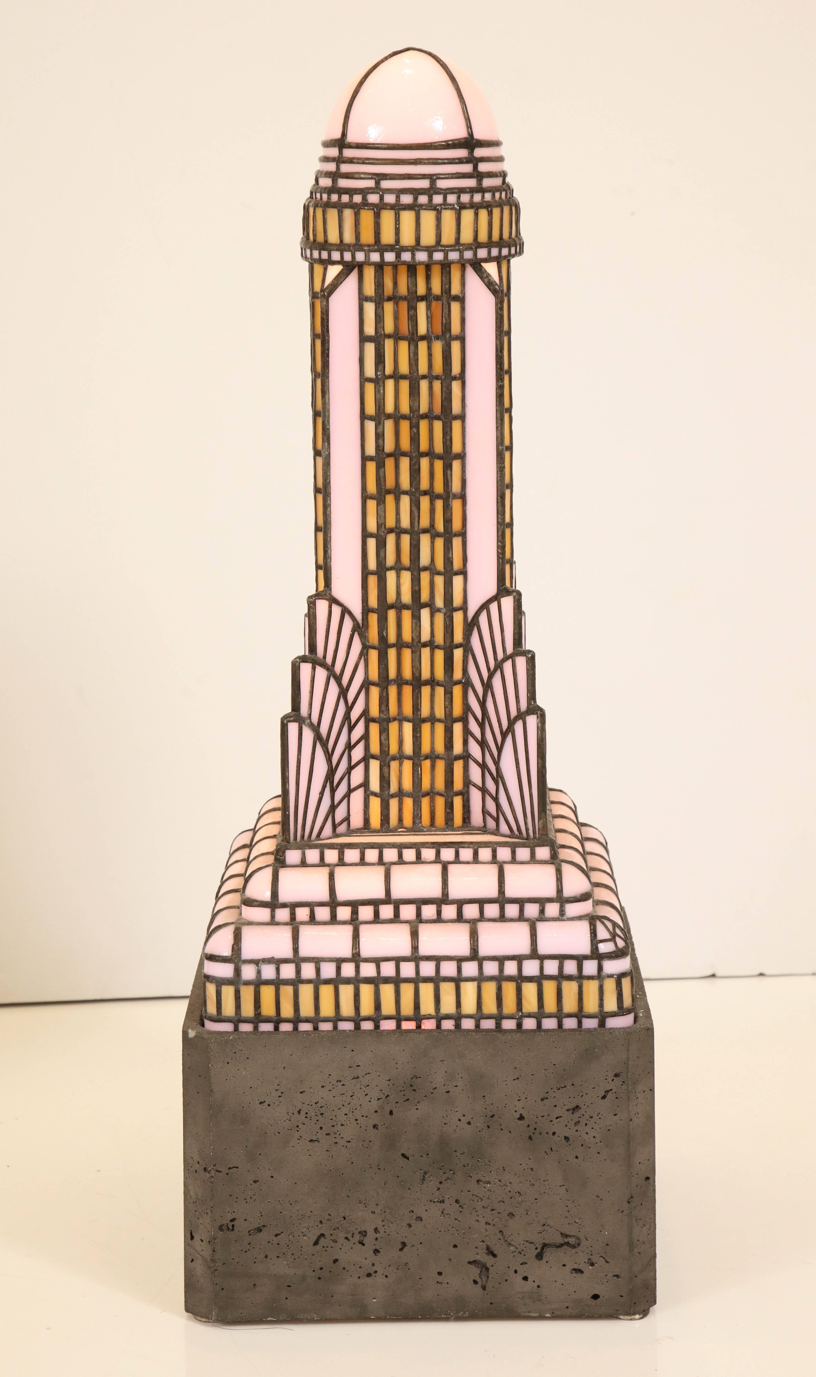 Chrysler Building Light Sculpture by Adam Kurtzman In Excellent Condition In New York, NY