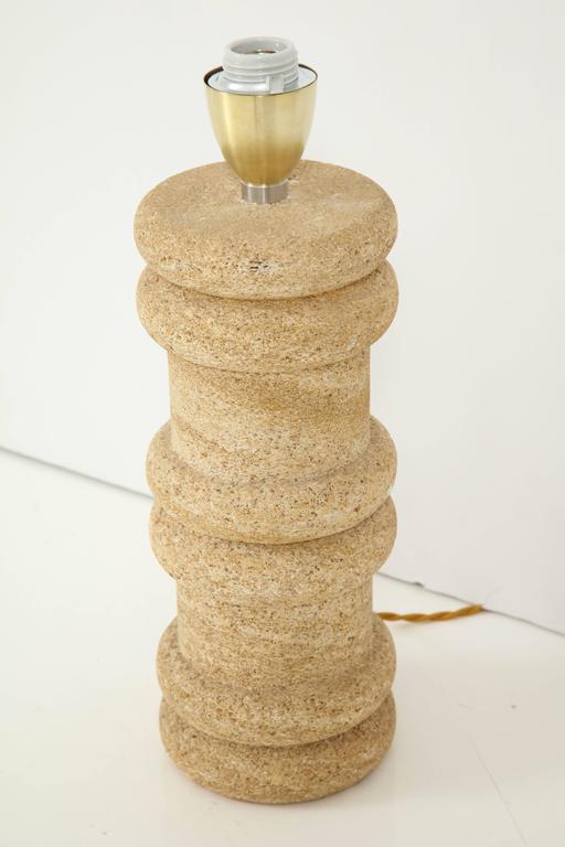 Large Stone Lamp For Sale at 1stDibs