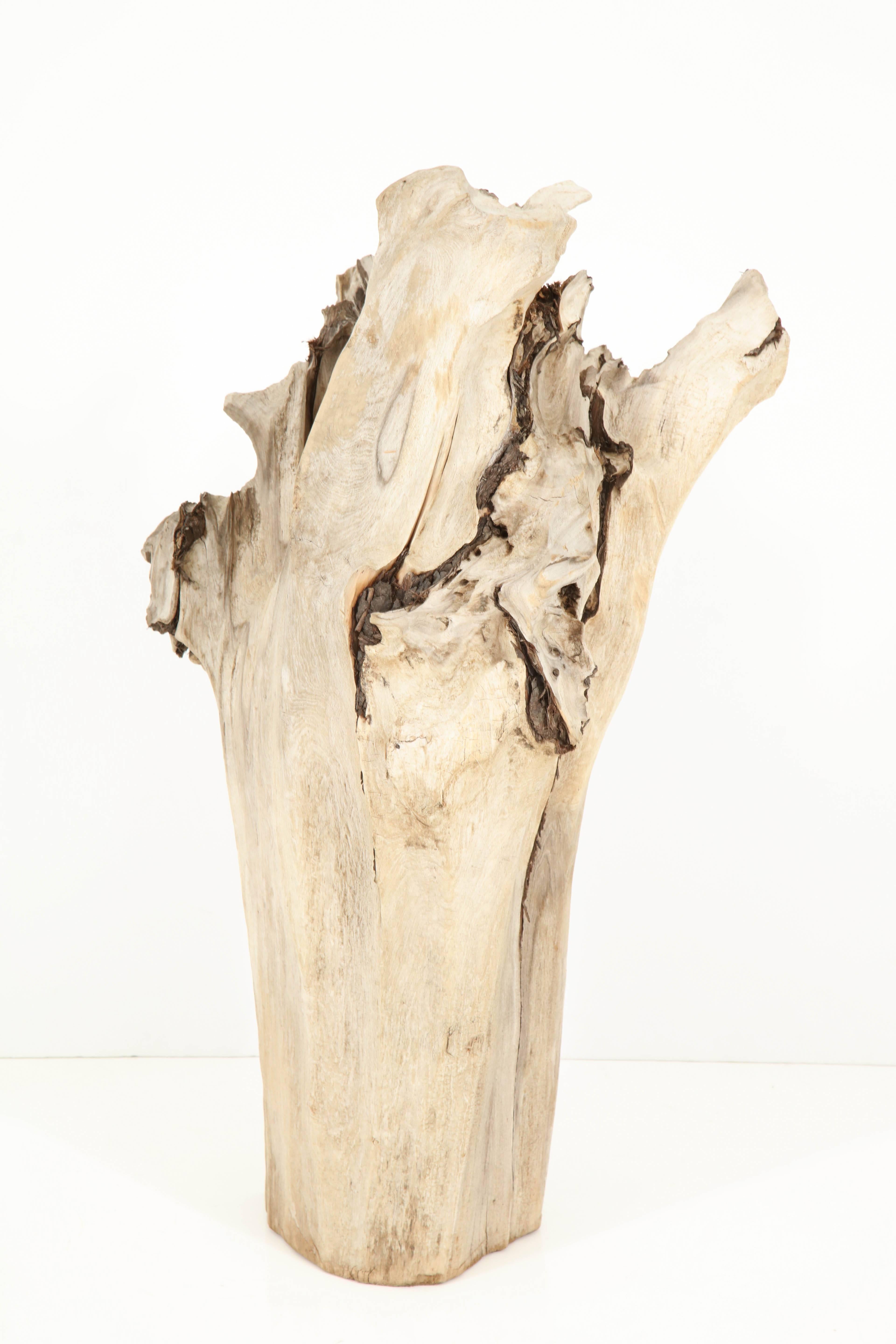 Hand-Crafted Sculpture, Wood, Cypress