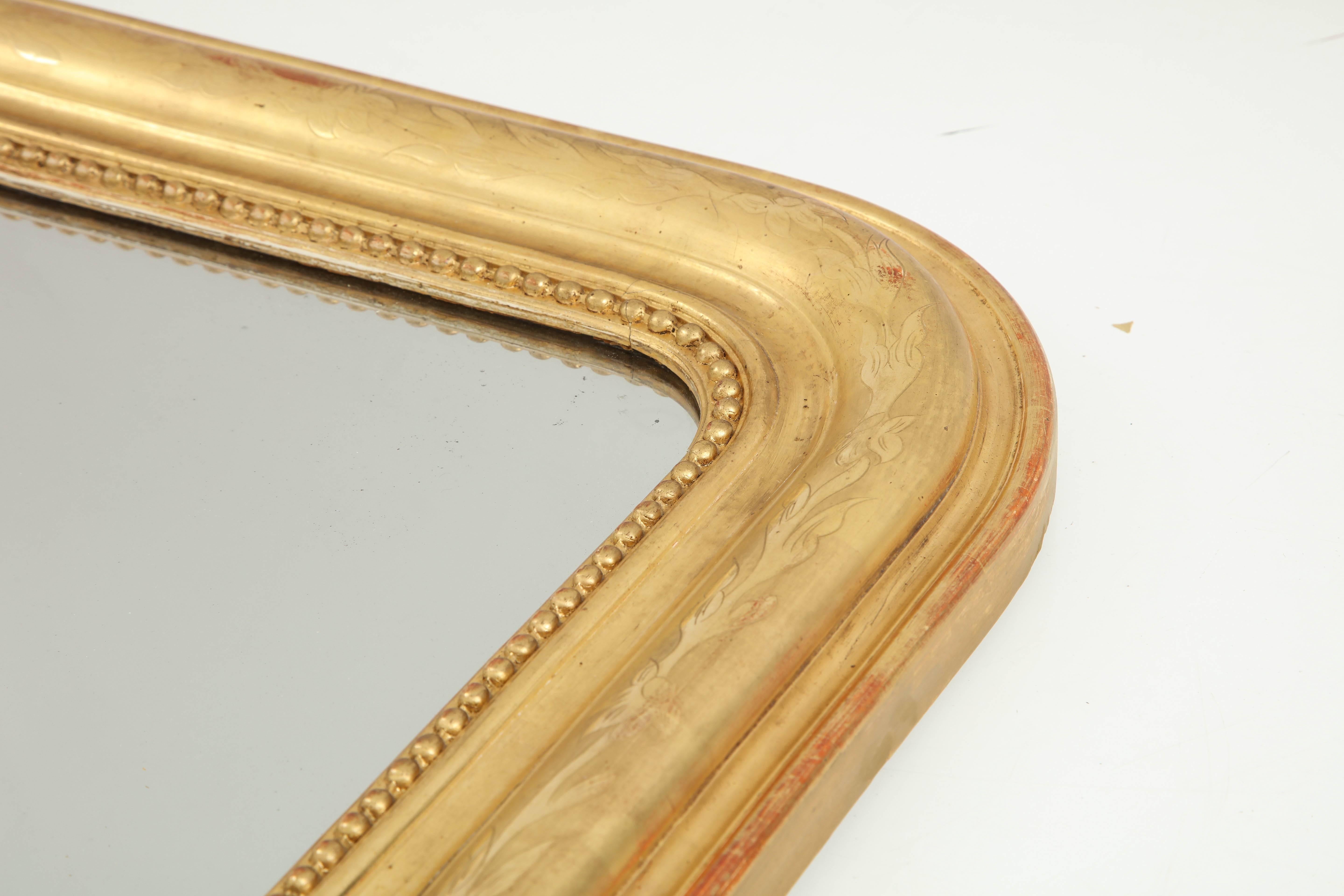 Louis Philippe Giltwood Mirror 1