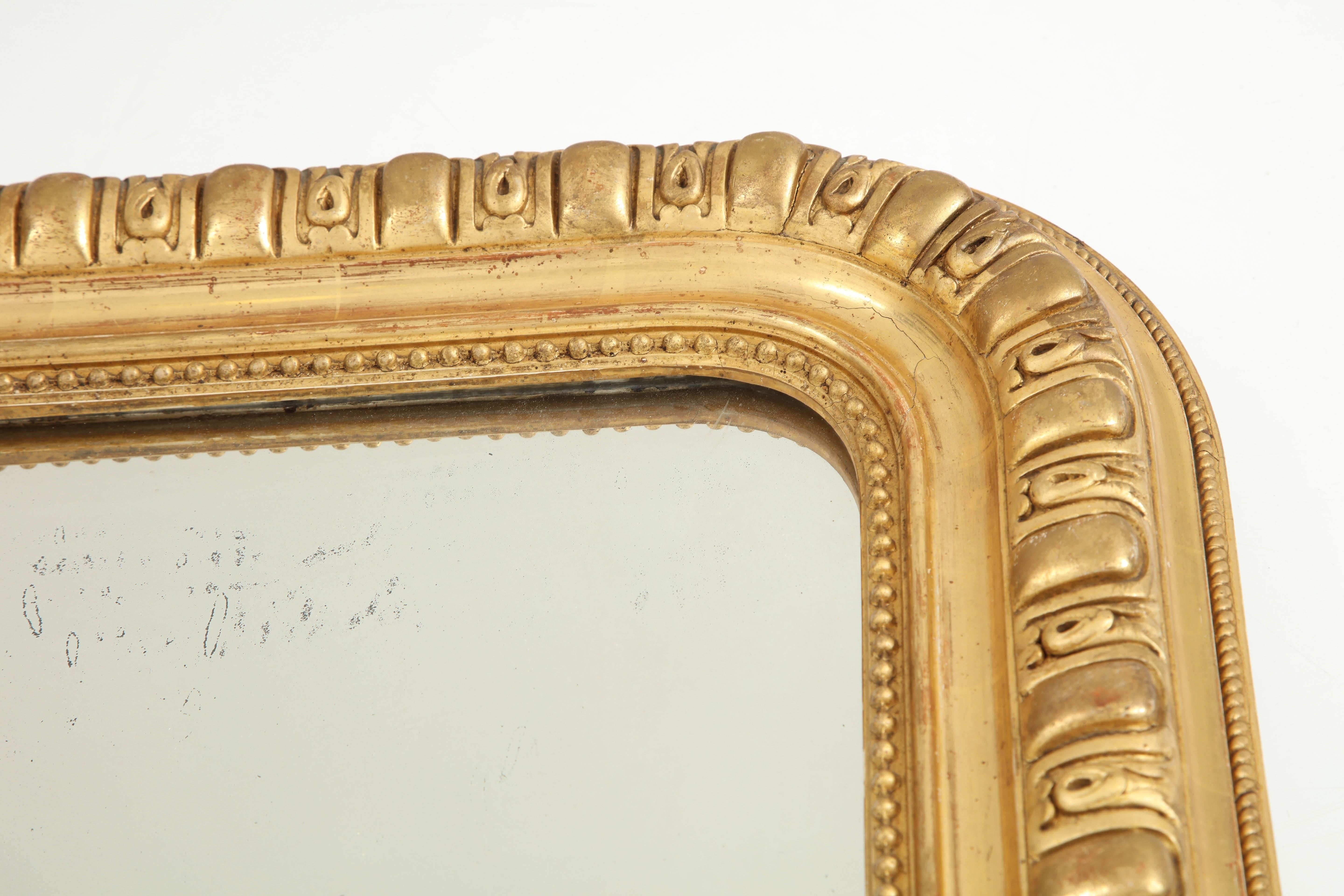 Giltwood Louis Philippe Mirror 1