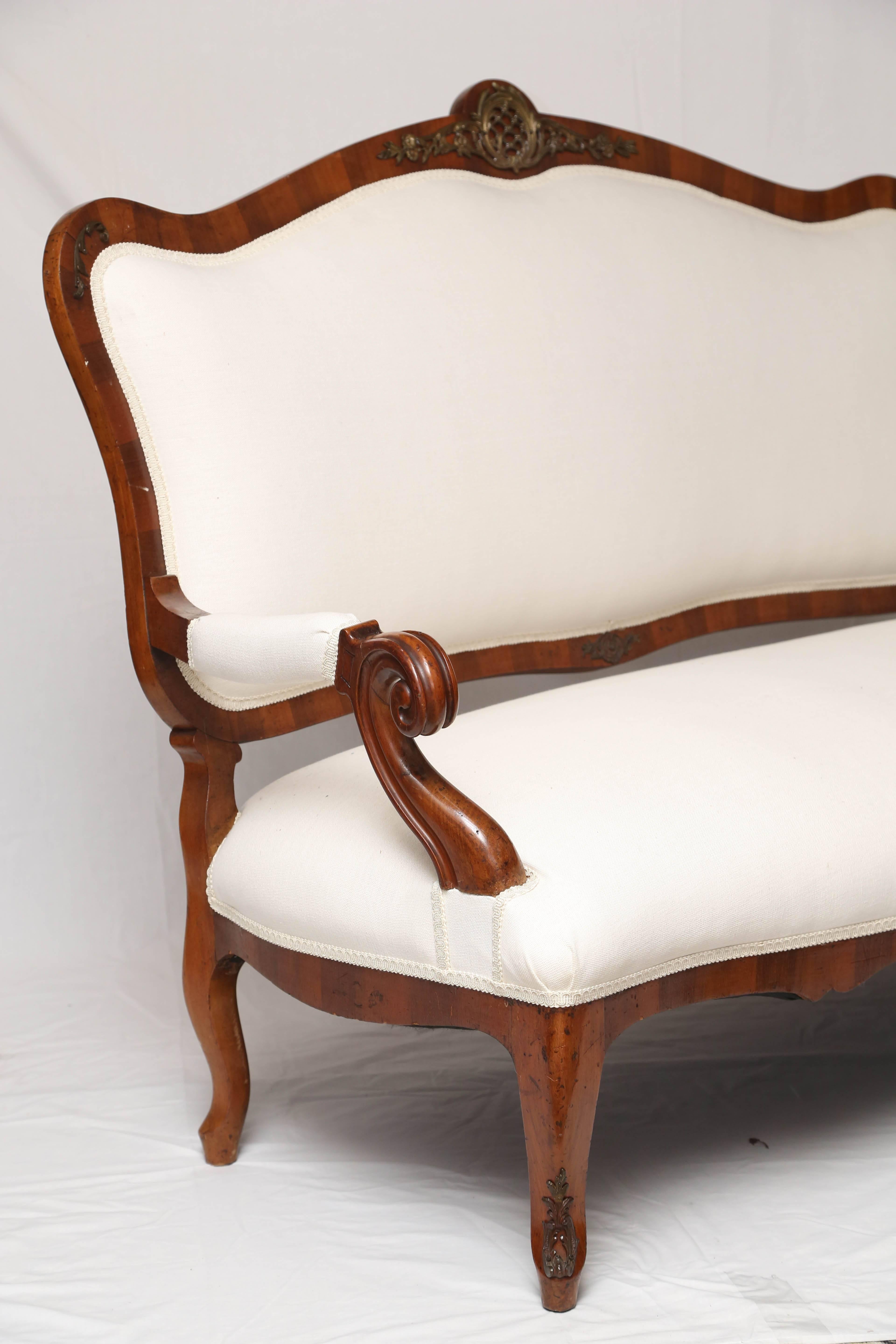 Superb French 19th Century Loveseat 2