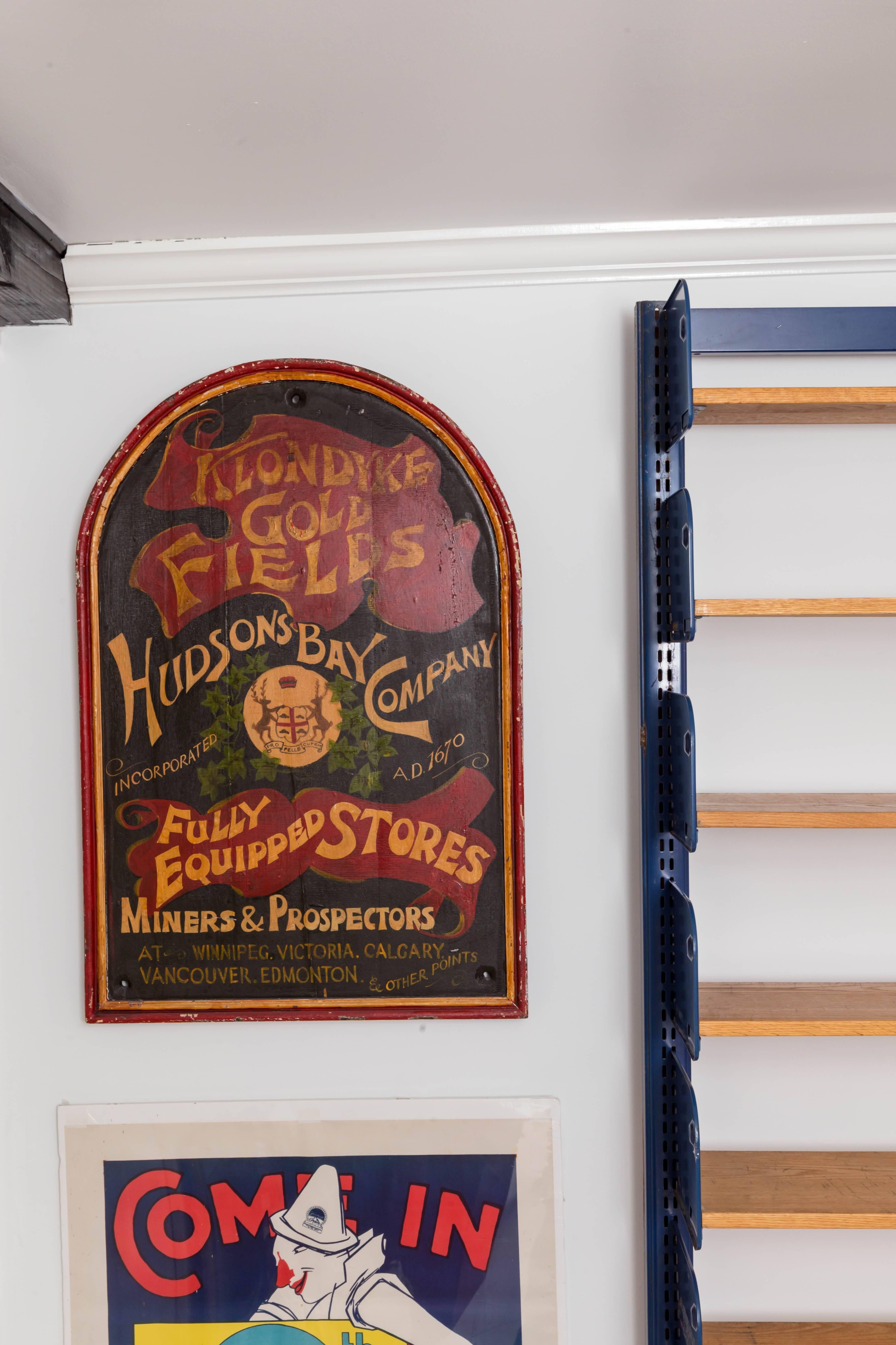 Hand-Painted Paint Decorated Hudson Bay Company 