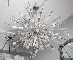 Glamorous Custom Rock Crystal Sputnik