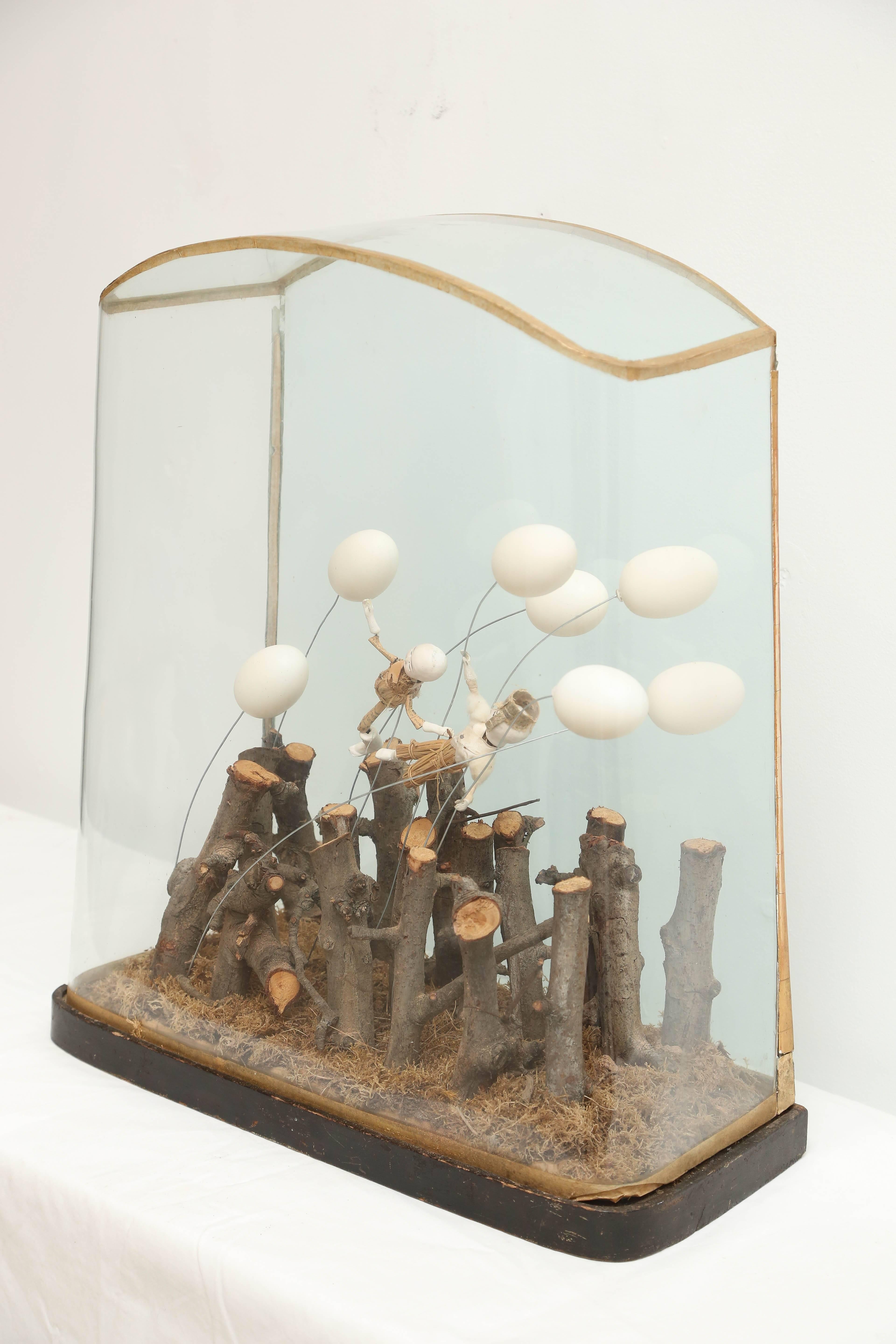 20th Century Whimsical Fantasy Tabletop Diorama For Sale