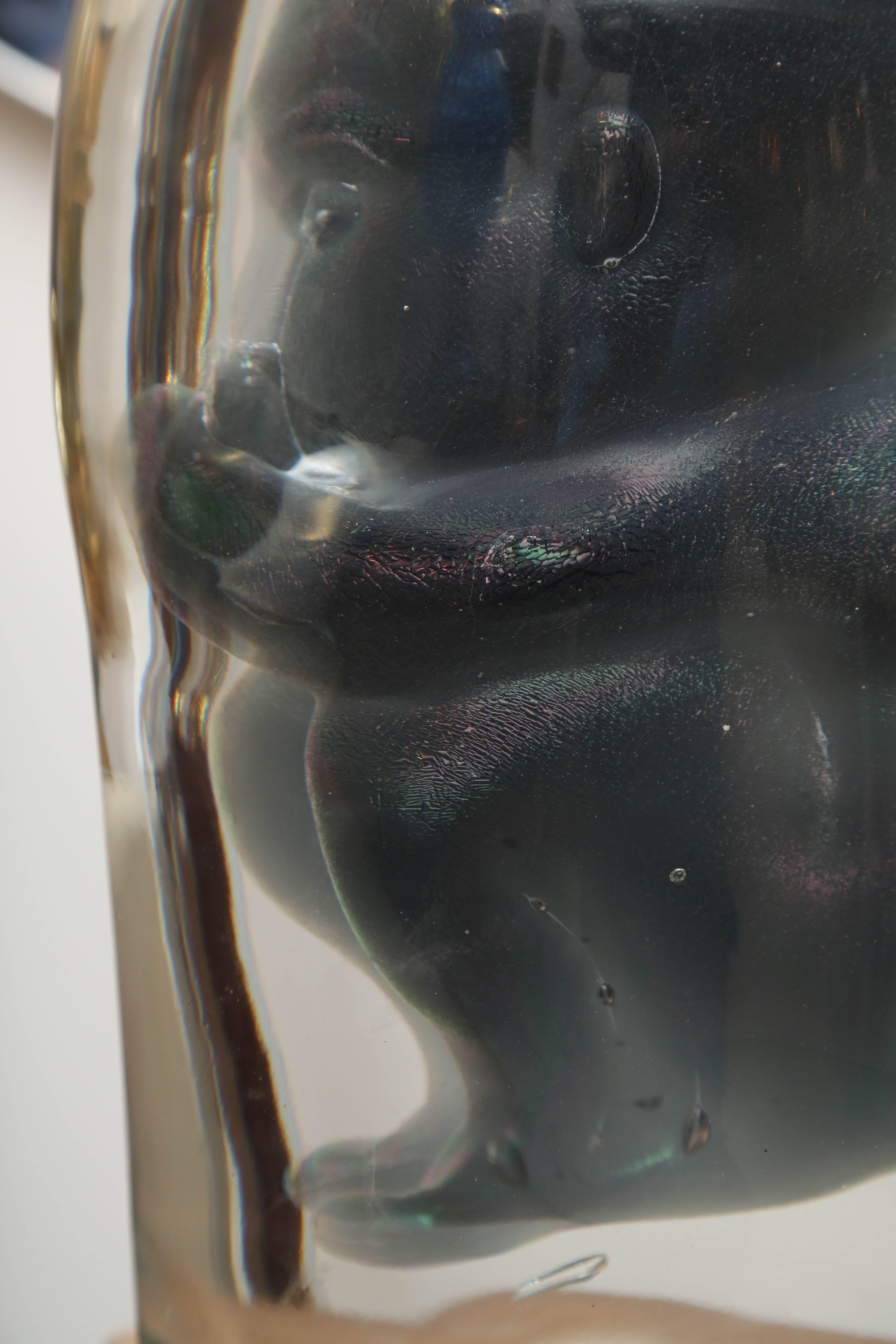 Bizarre Murano Glass Encased Fetus For Sale 4