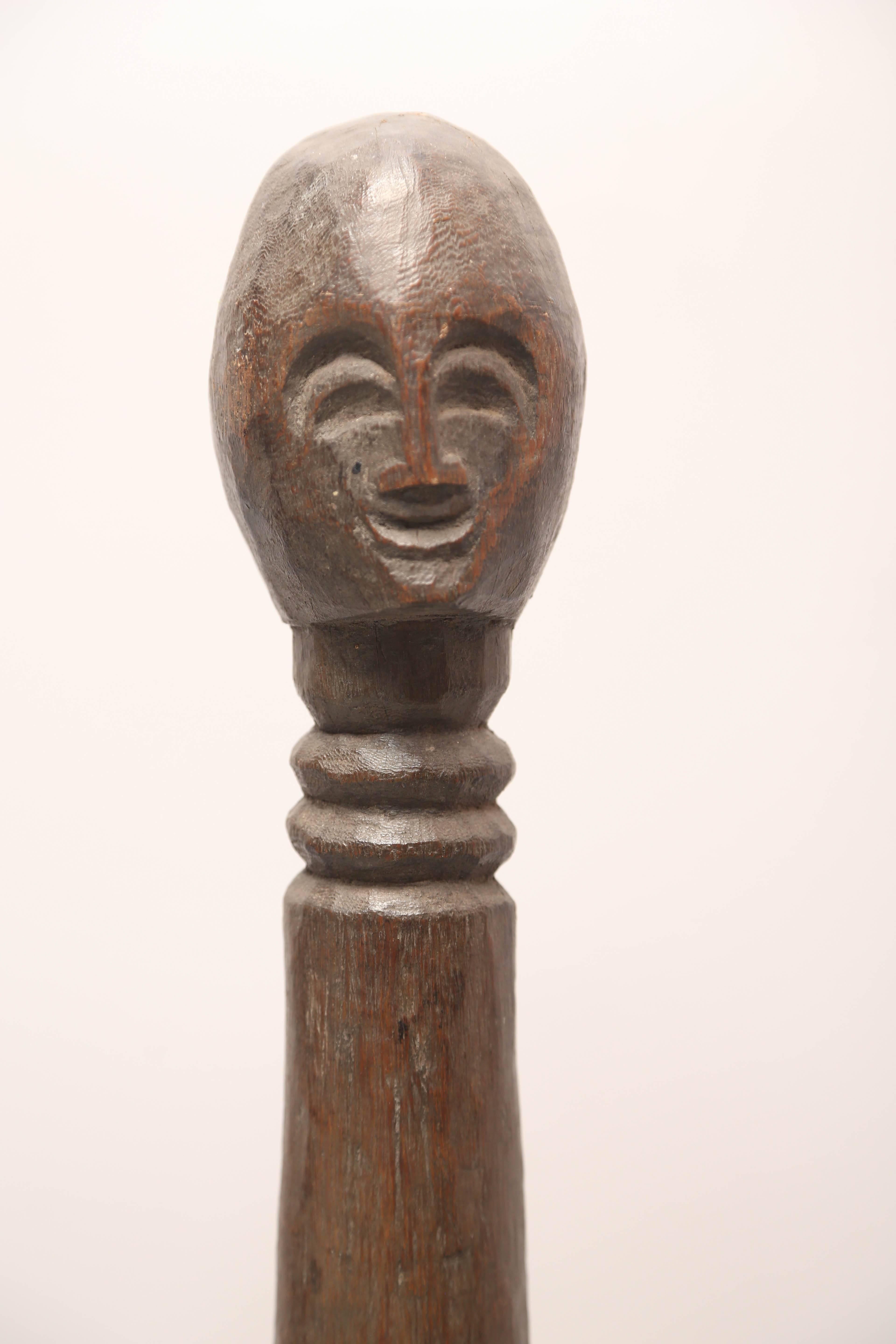 Carved SALE !SALE! SALE! pr./AFRICAN SEXUAL SYMBOLS.appears to be male but breasts
