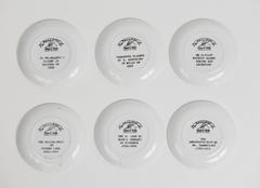 Set of Six Piero Fornasetti ''Poloni'' Casters