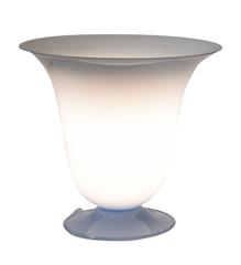 Venini Blue "Incamiciato" Murano Glass Italian Table Lamp, 1930s