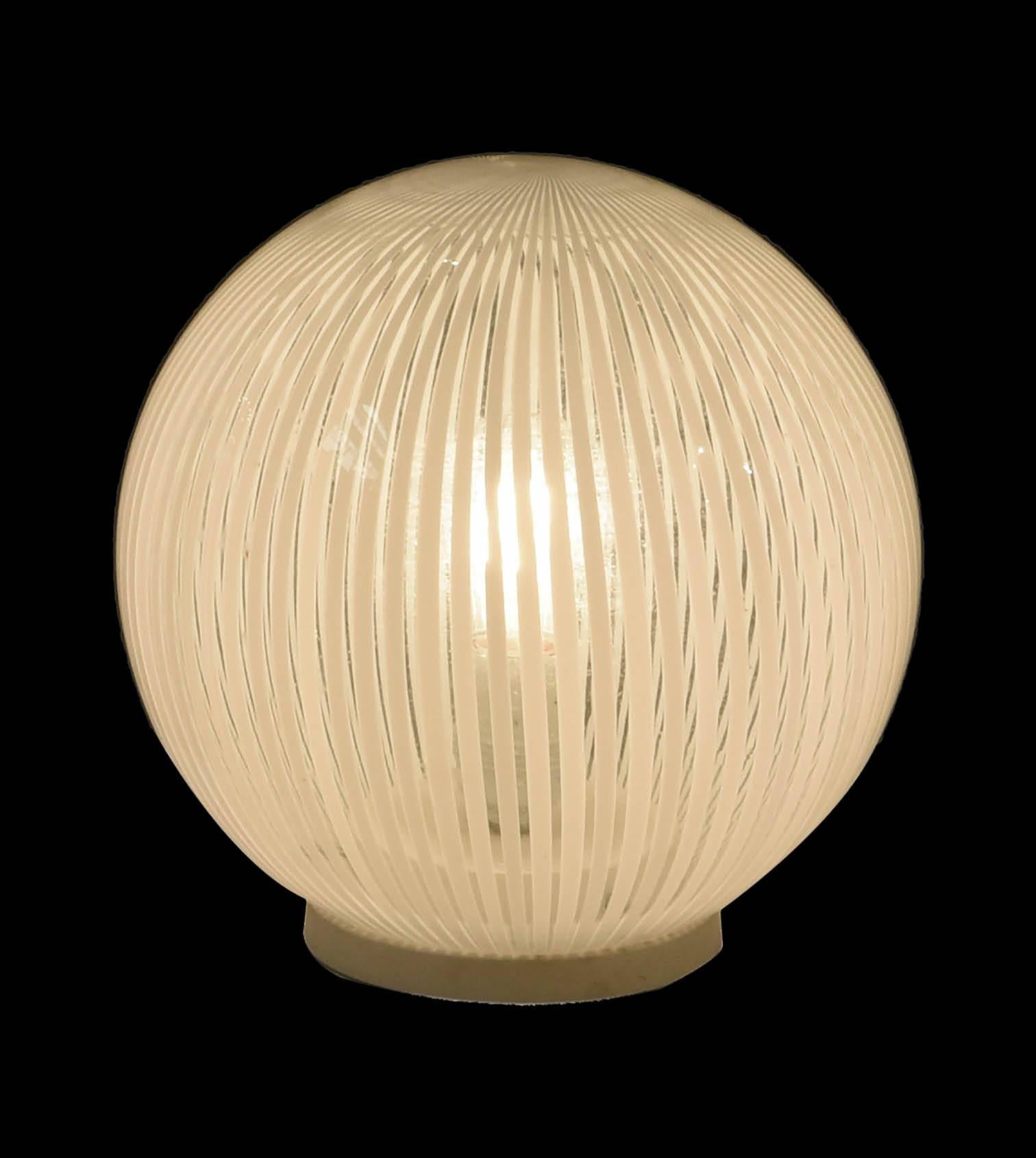 Mid-20th Century 1960s, Venini Tessuto Table Lamps