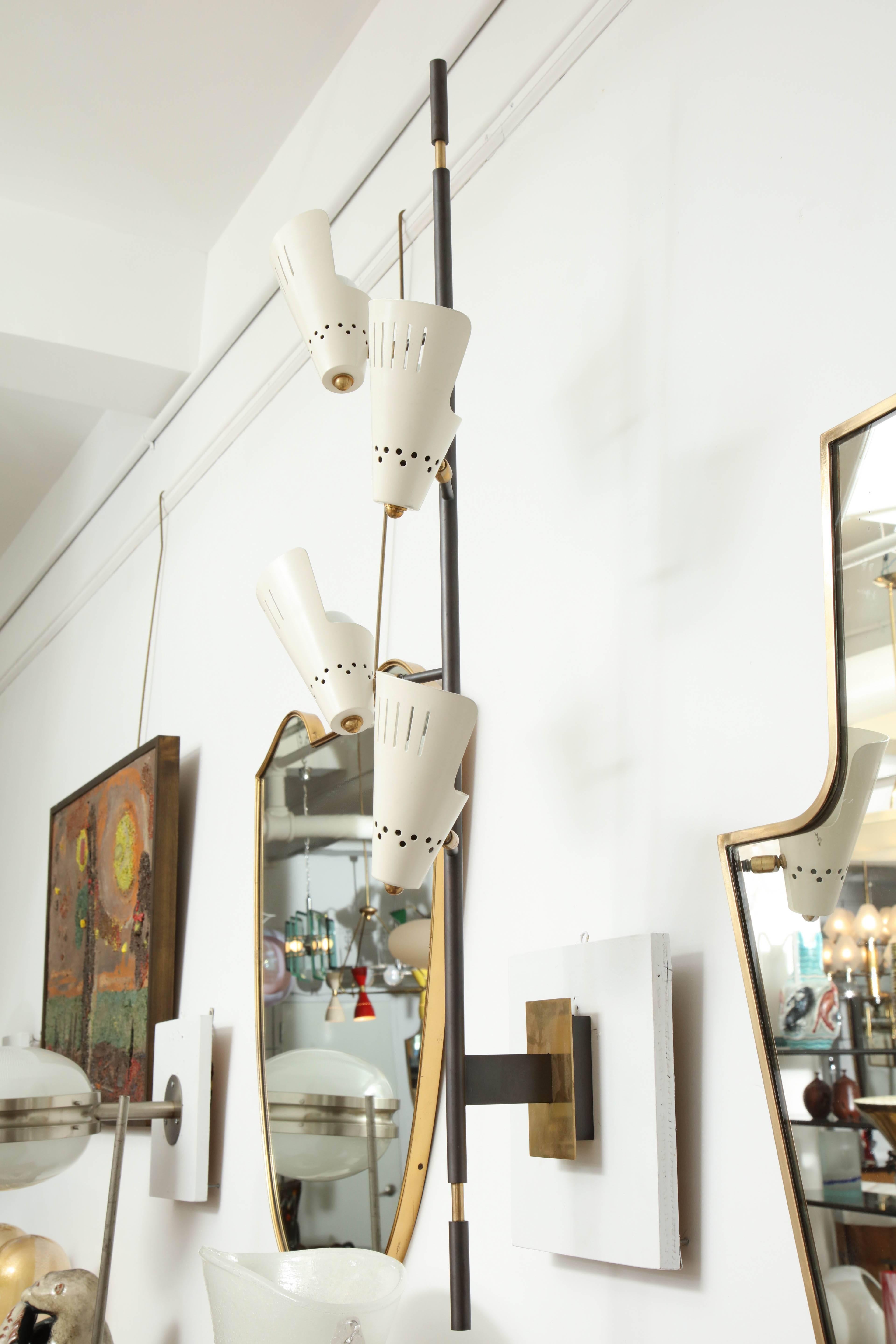 Contemporary Roberto Giulio Rida Large Pair of Sconces made in Italy For Sale