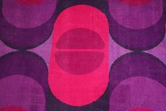 Danish Pop Art Design Carpet Made in 1960