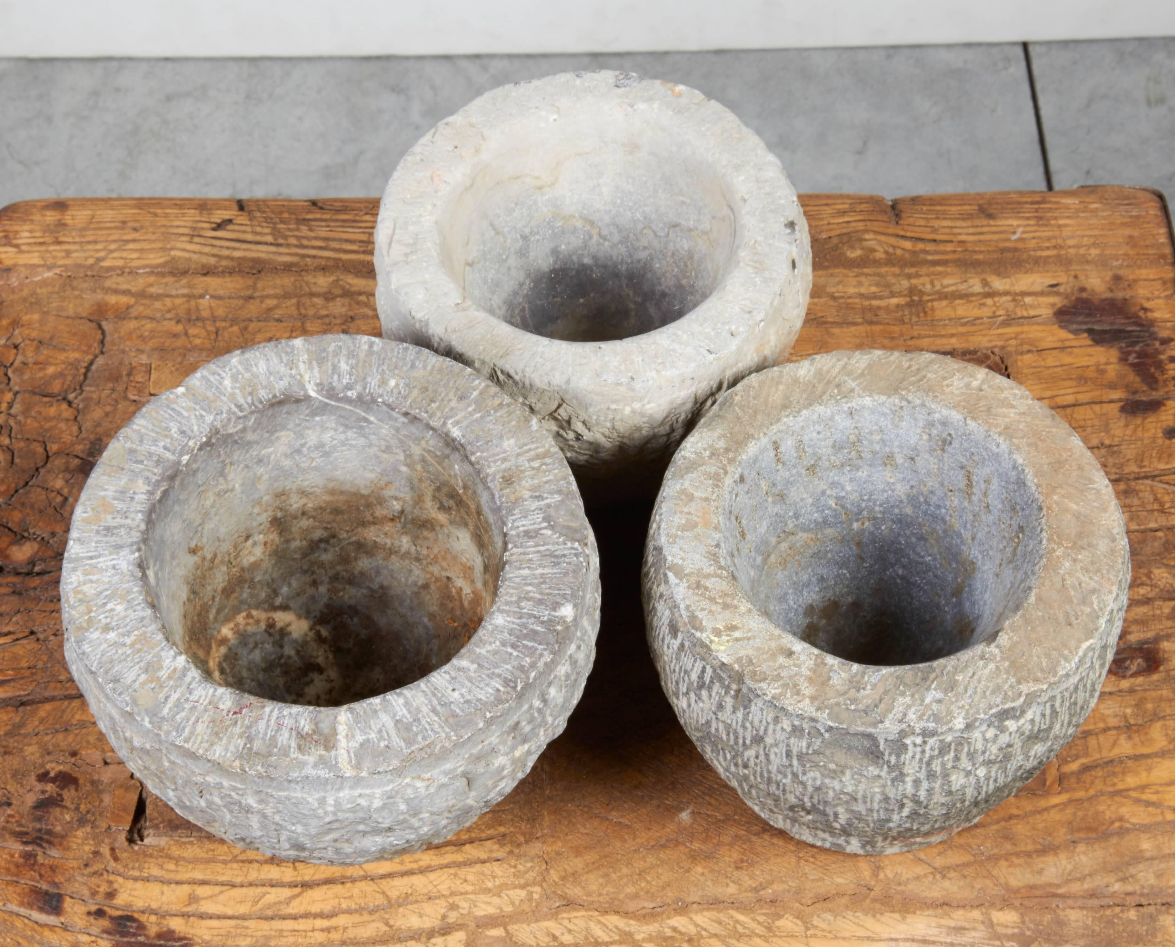 Finely Carved Chinese Stone Mortars 5