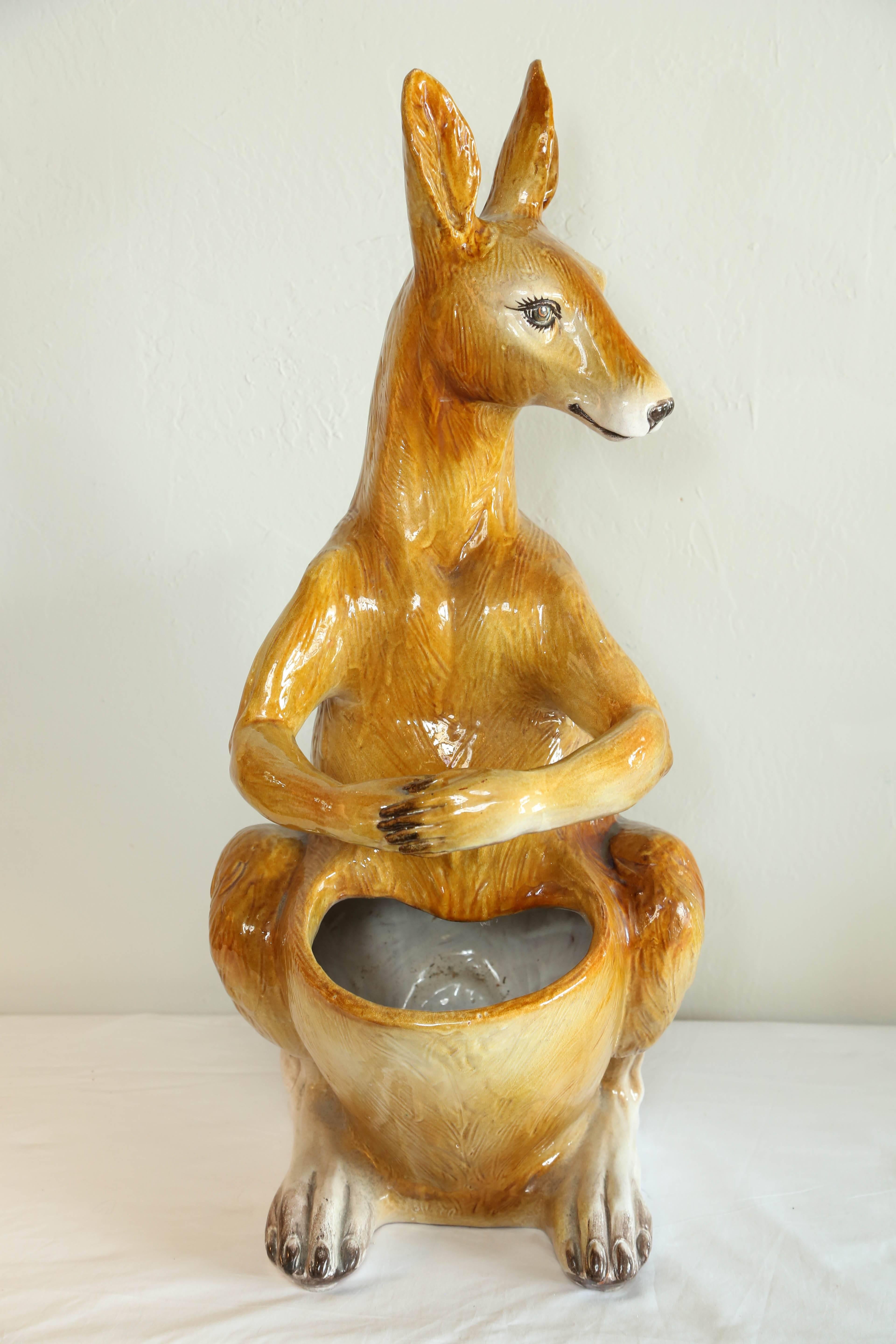 ceramic kangaroo