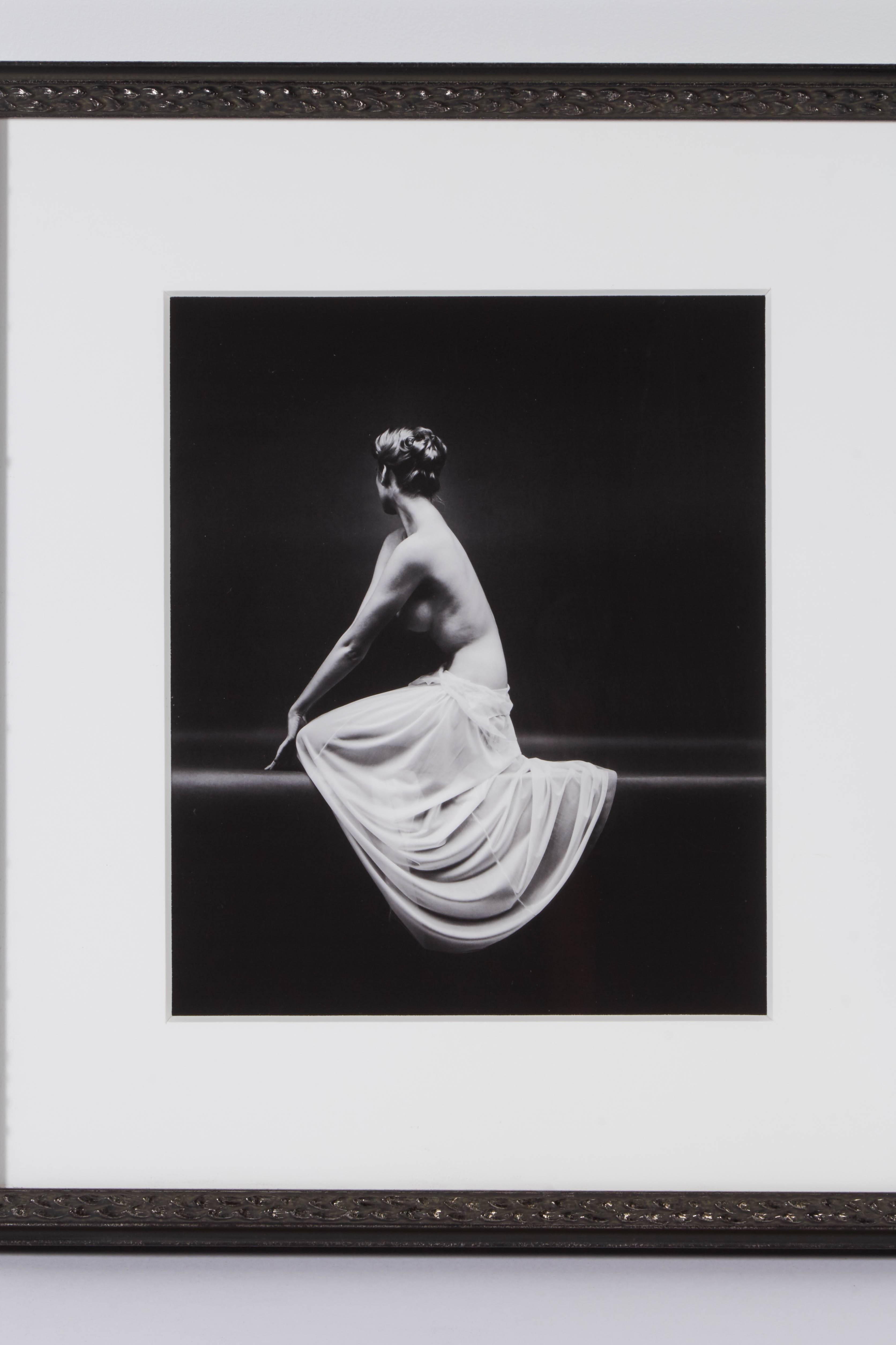 Mark Shaw photographed vanity fair lingerie over the course of ten years for an award winning advertising campaign.

Posthumous giclee (digital) print from the original negative, presumably from an edition of 15-30 and presumably signed and