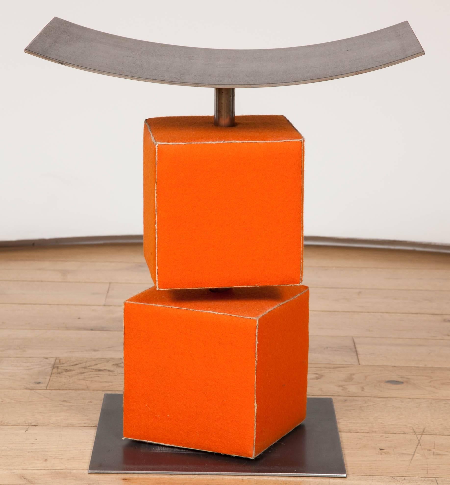 Contemporary Limited Edition 'Besos' Stool by Françoise Weill For Sale