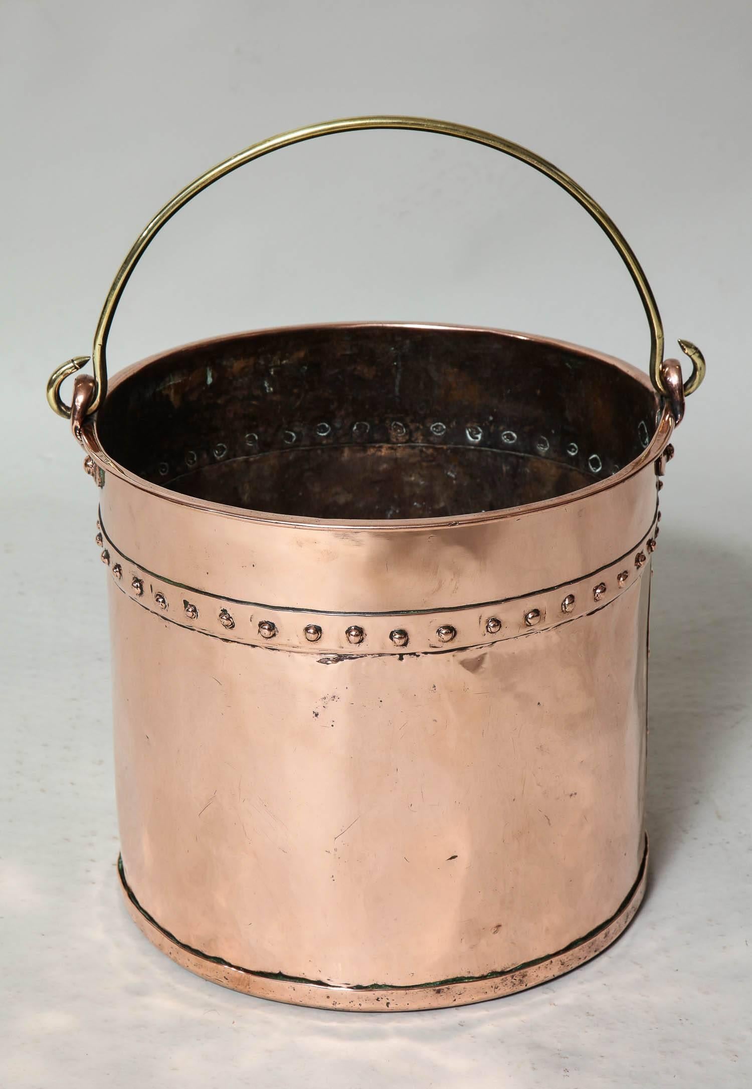 Great Britain (UK) English Riveted Copper Bucket