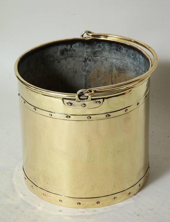 English Brass Bucket at 1stDibs vintage brass bucket with handle