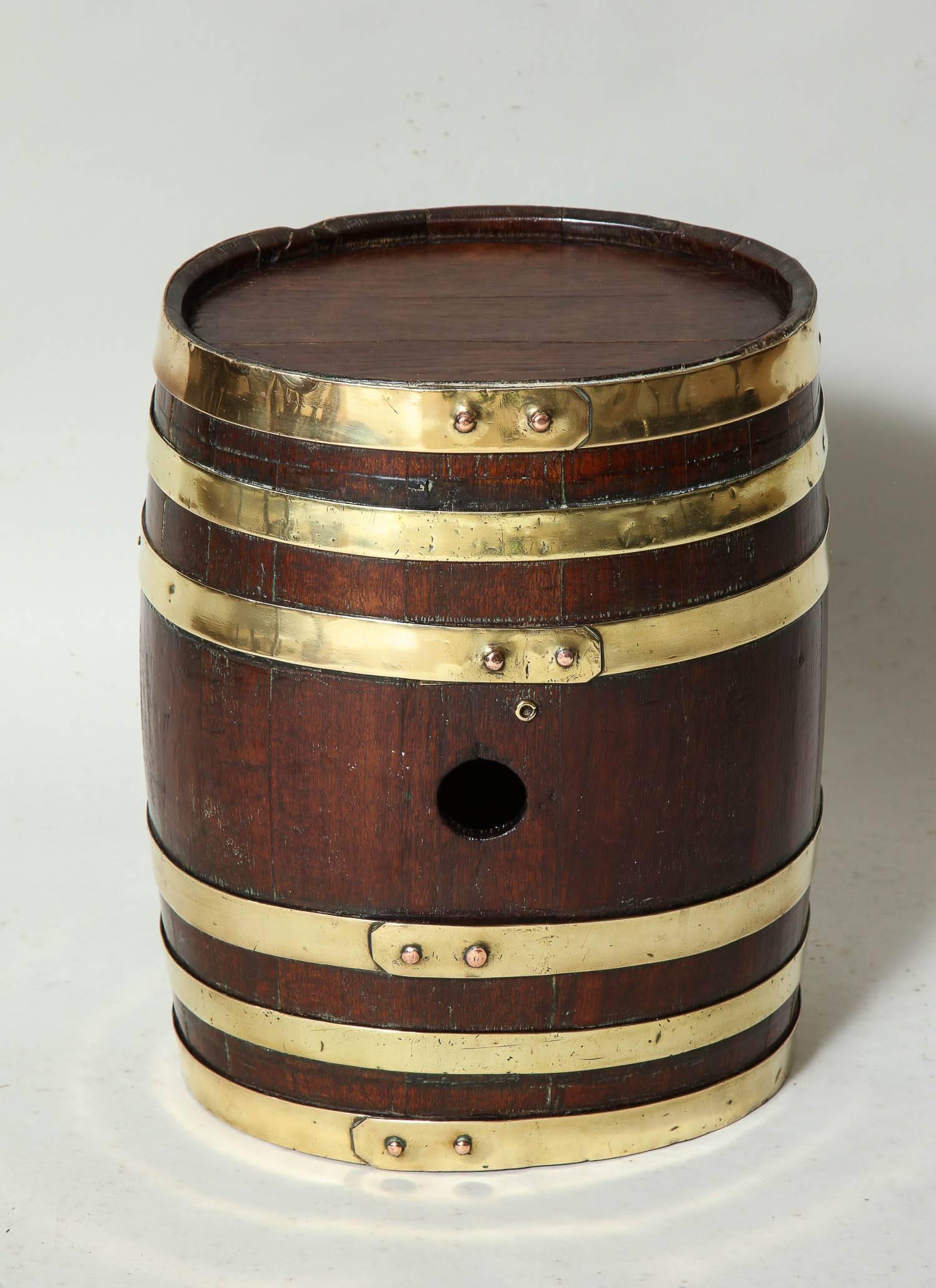 Early 19th Century Ship Captain's Rum Keg