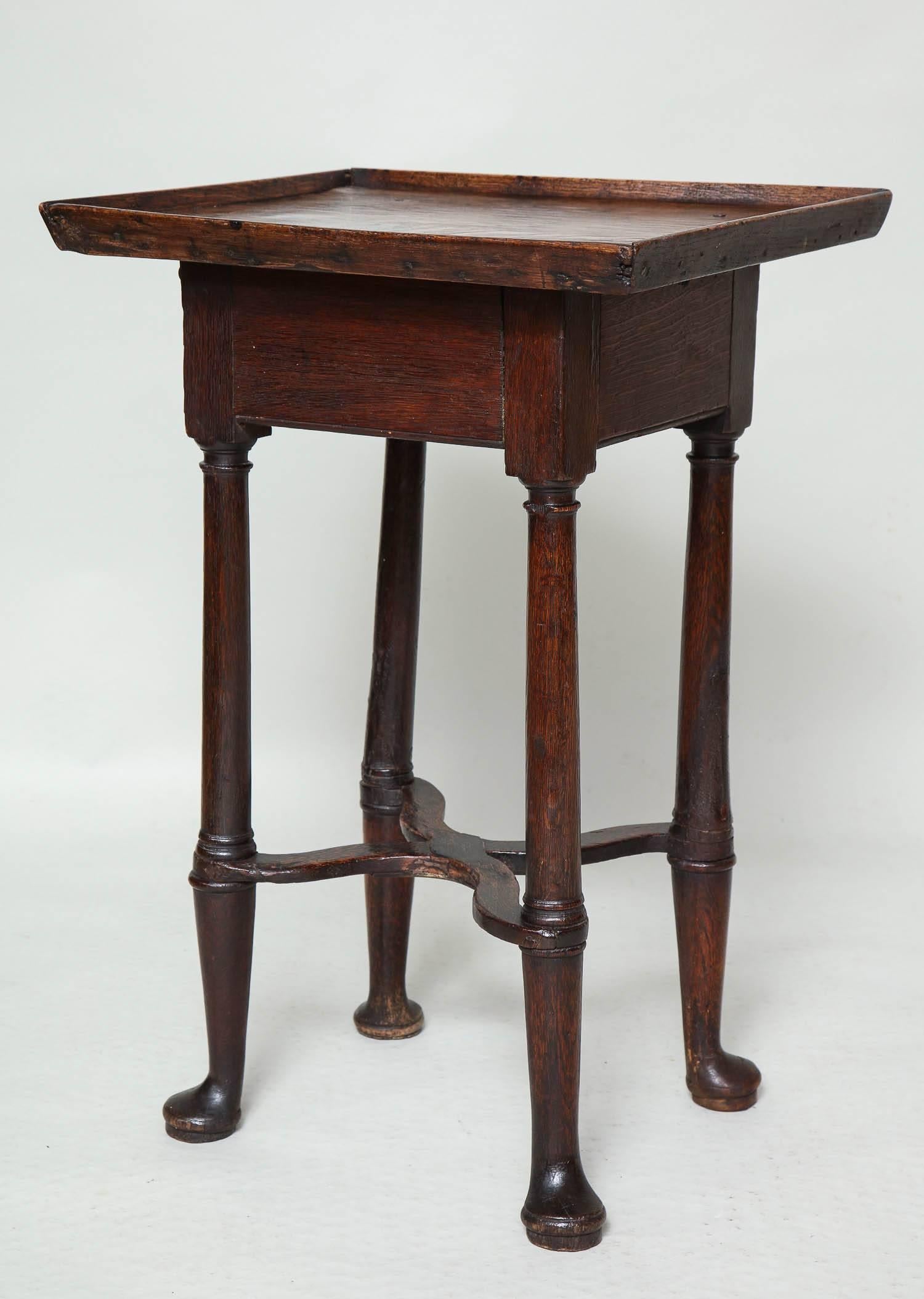 English Quirky Queen Anne Side Table