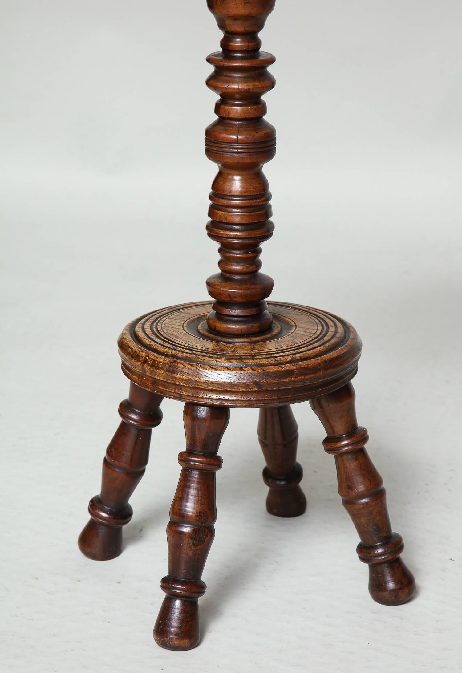 Rare Ash and Yew Parquetry Table 1