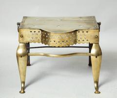 Brass Love-Token Drinks Table