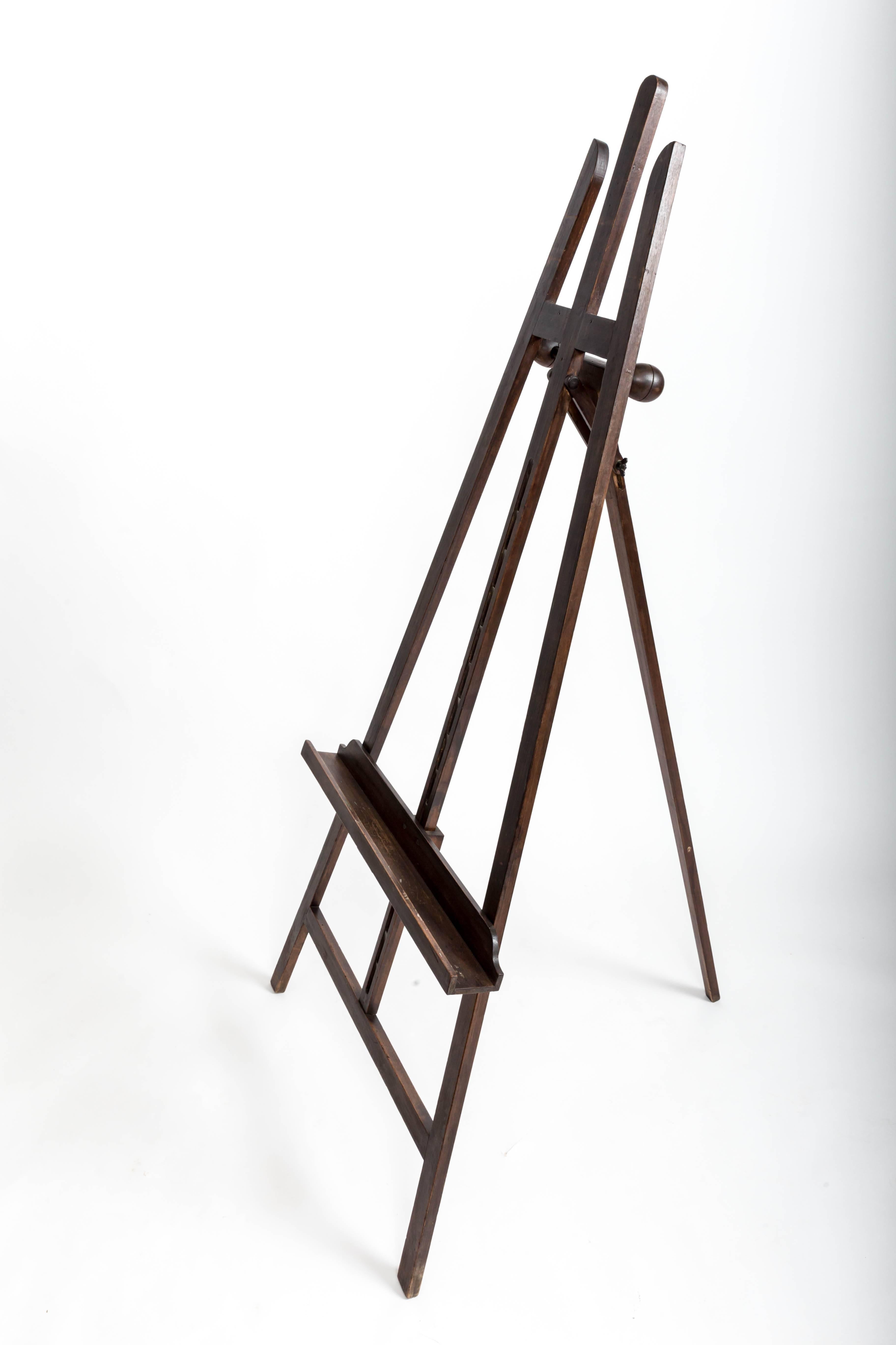 Turn-of-the-Century Picture Easel, France, circa, 1900 In Good Condition In East Hampton, NY