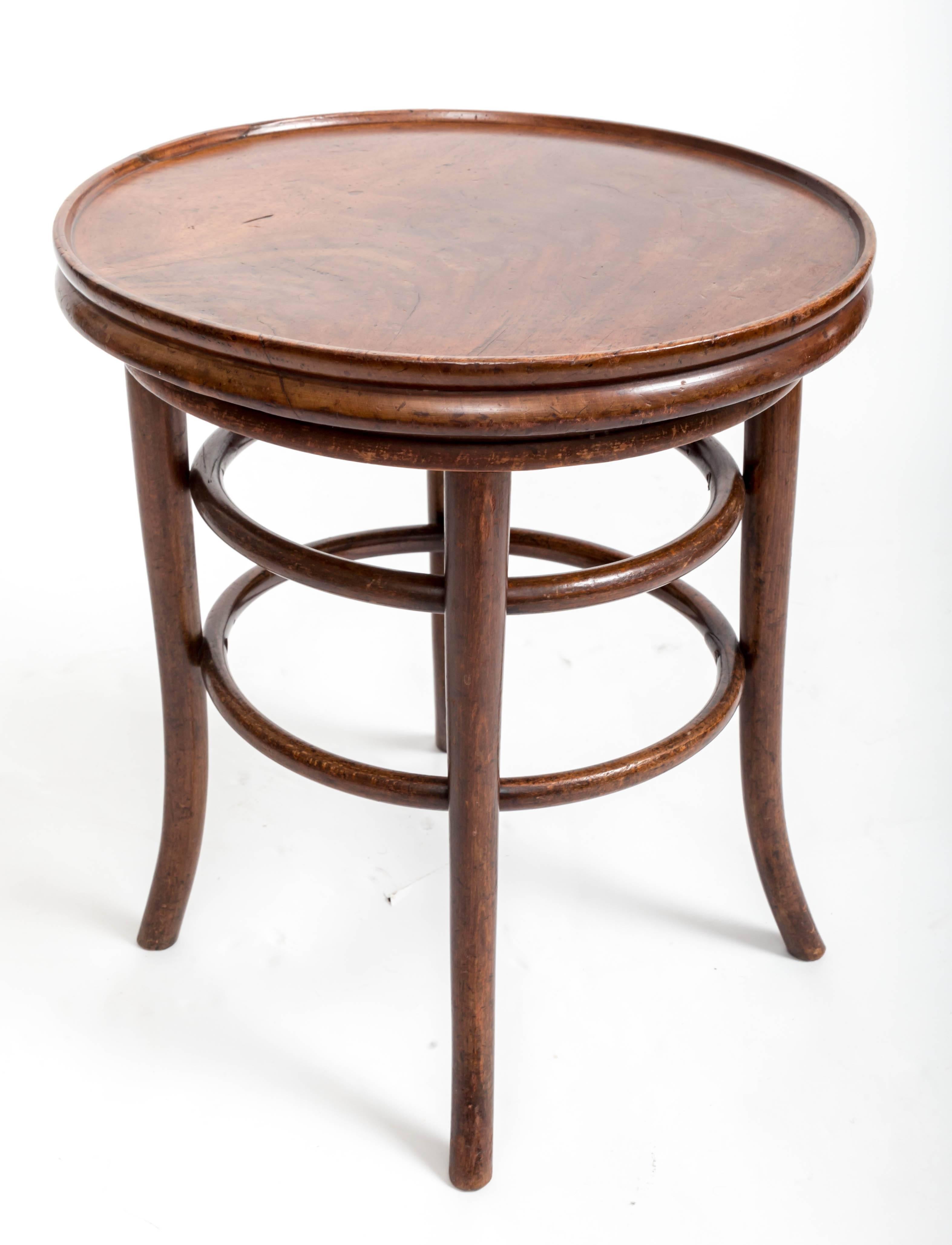 19th Century Bentwood Side Table, England, circa 1890 2