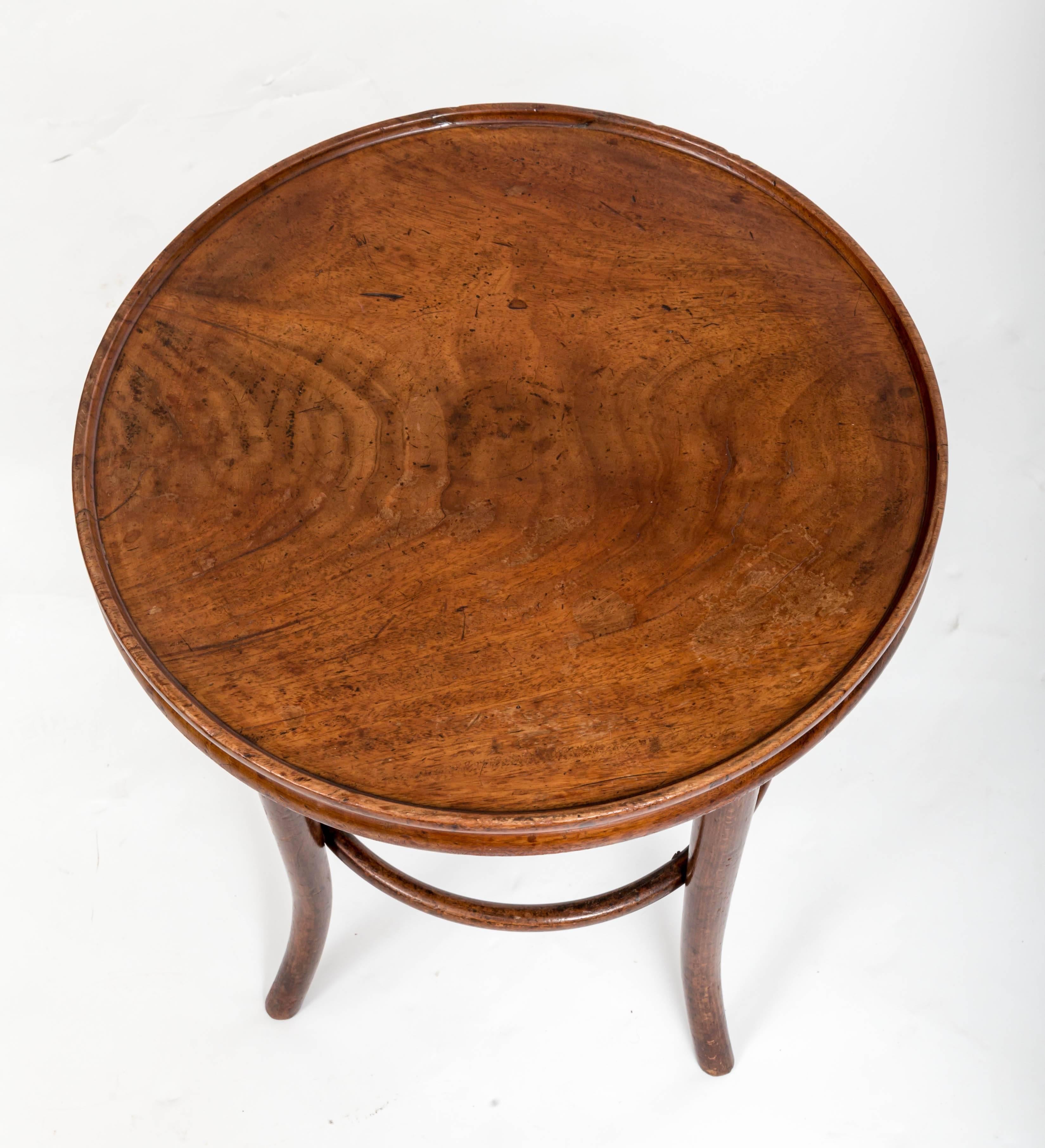 19th Century Bentwood Side Table, England, circa 1890 6