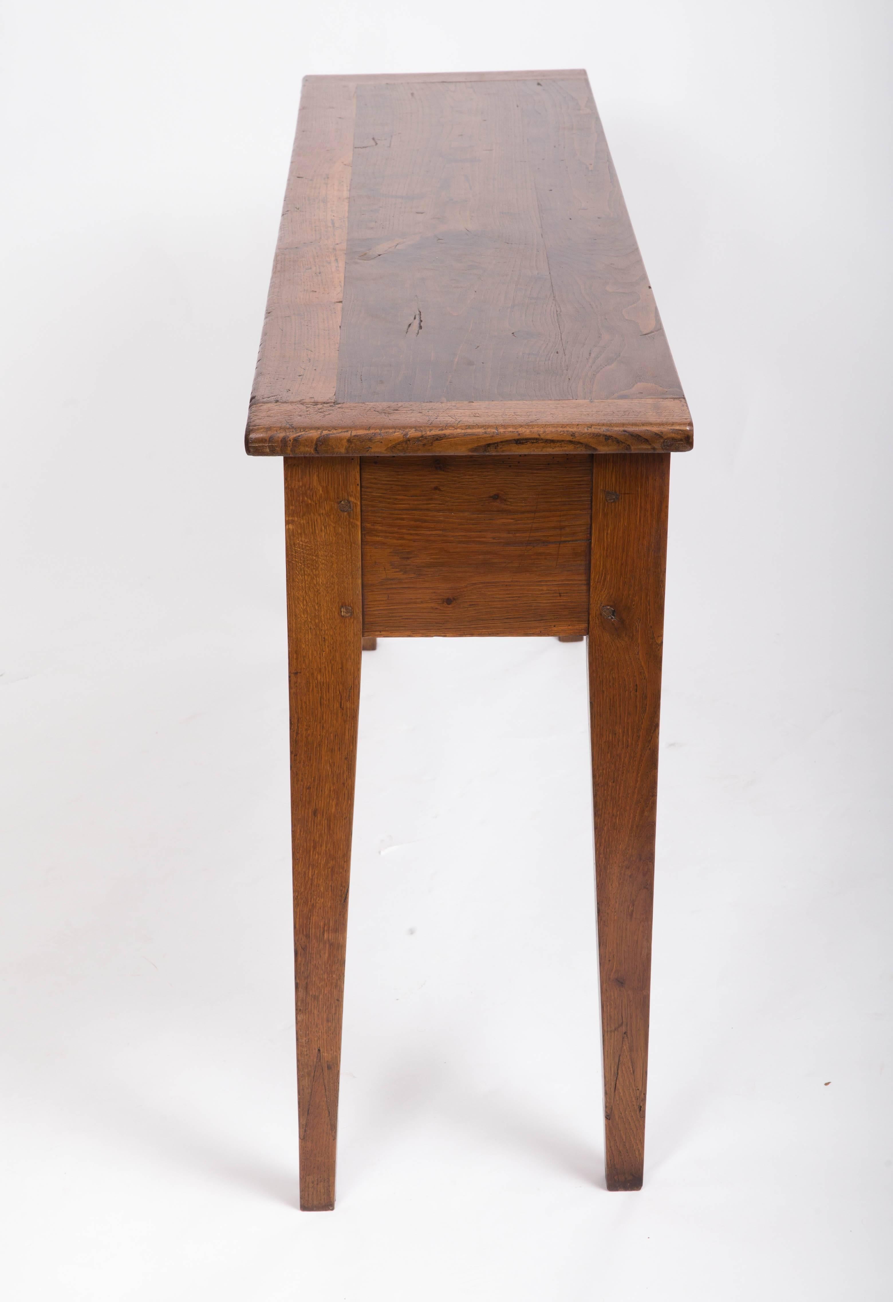 Mid-19th Century 19th Century Chestnut and Oak Server, France, circa 1860 For Sale