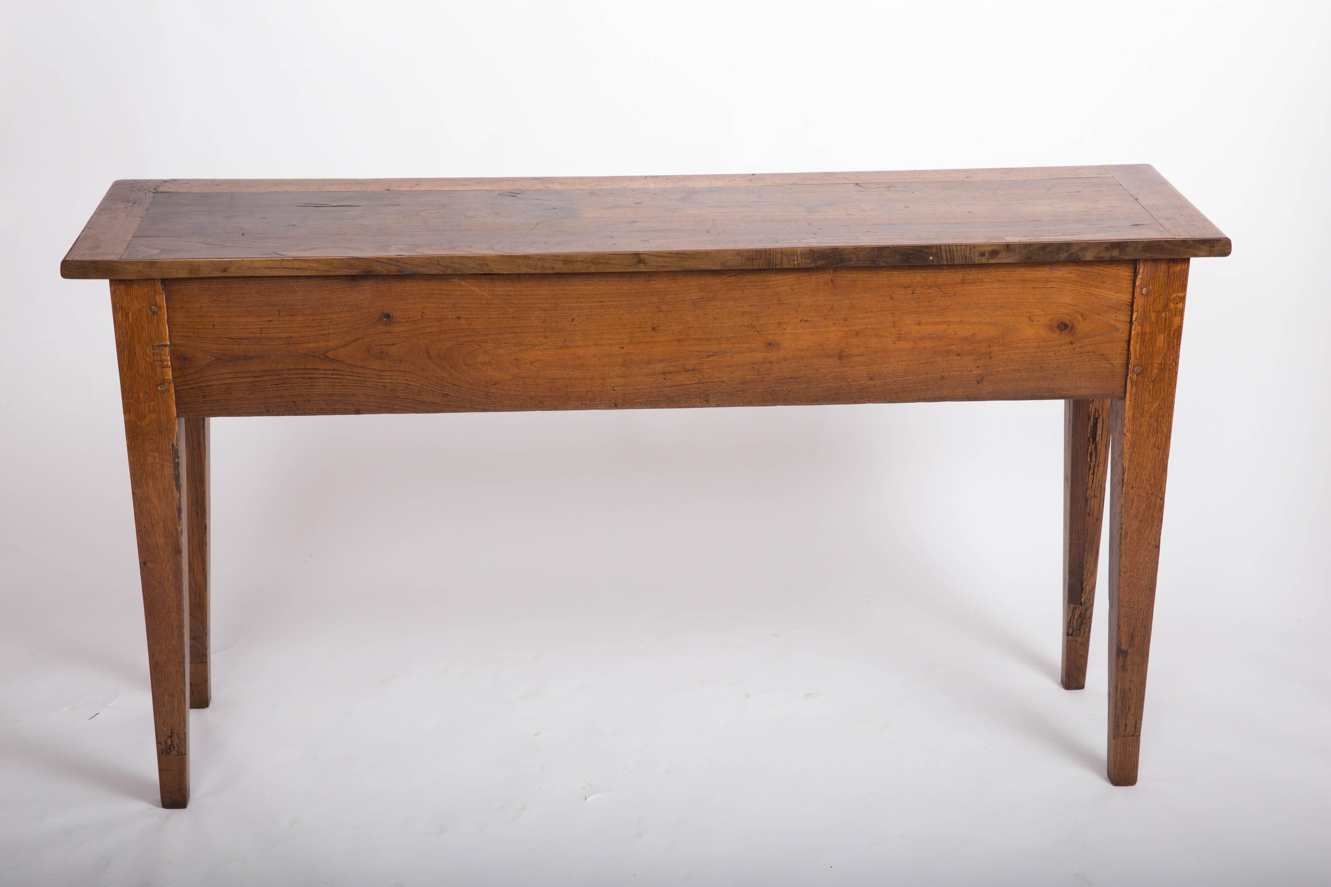 19th Century Chestnut and Oak Server, France, circa 1860 For Sale 3