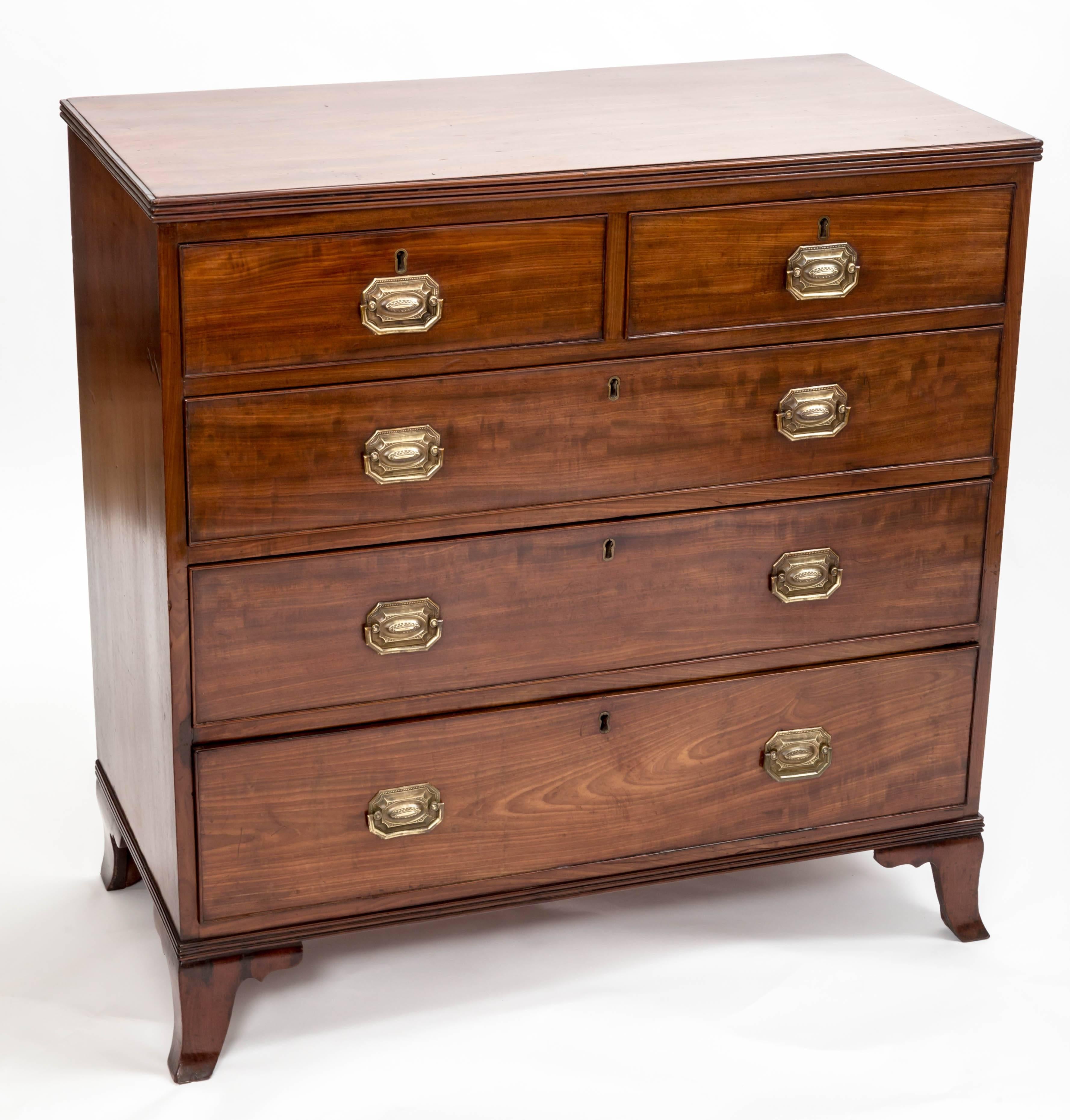 Early 19th Century Mahogany Chest, England, circa 1820 3